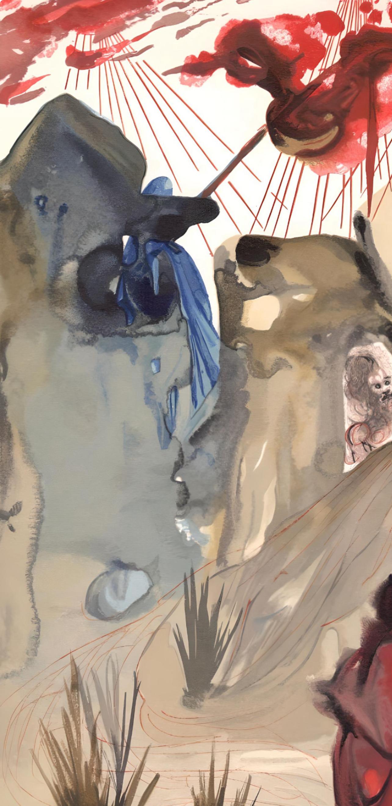 Le Purgatoire XXXIII (Campo 189-200; M/L 1039-1138), La Divine Comédie - Print de Salvador Dalí