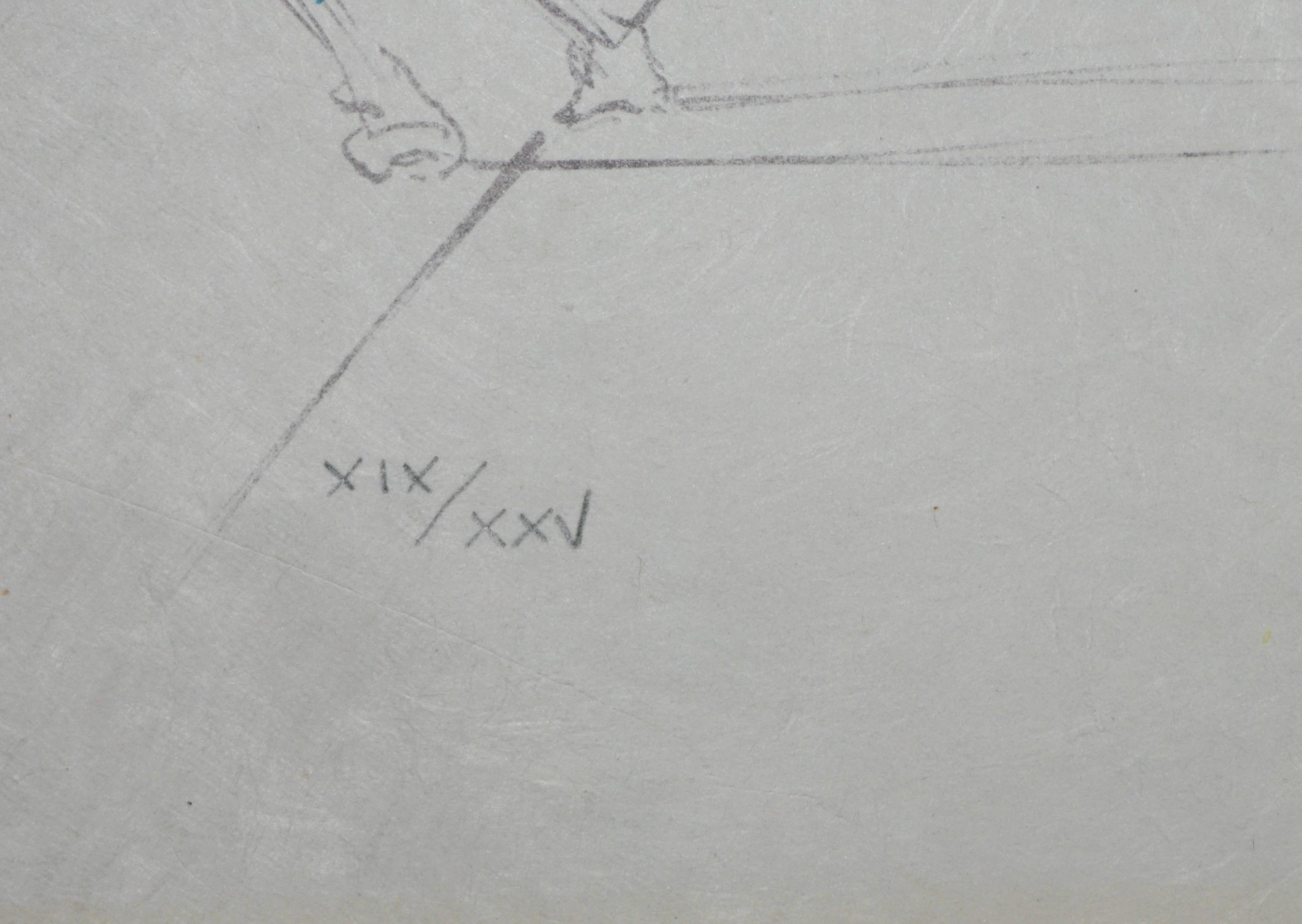 ARTIST: Salvador Dali

TITLE: Le Sacre du Printemps

MEDIUM: Lithograph on Japon Paper

SIGNED: Hand Signed 

EDITION NUMBER:  XIX/XXV

MEASUREMENTS: 22.25