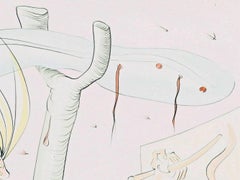 Le Singe et le Léopard, Salvador Dali