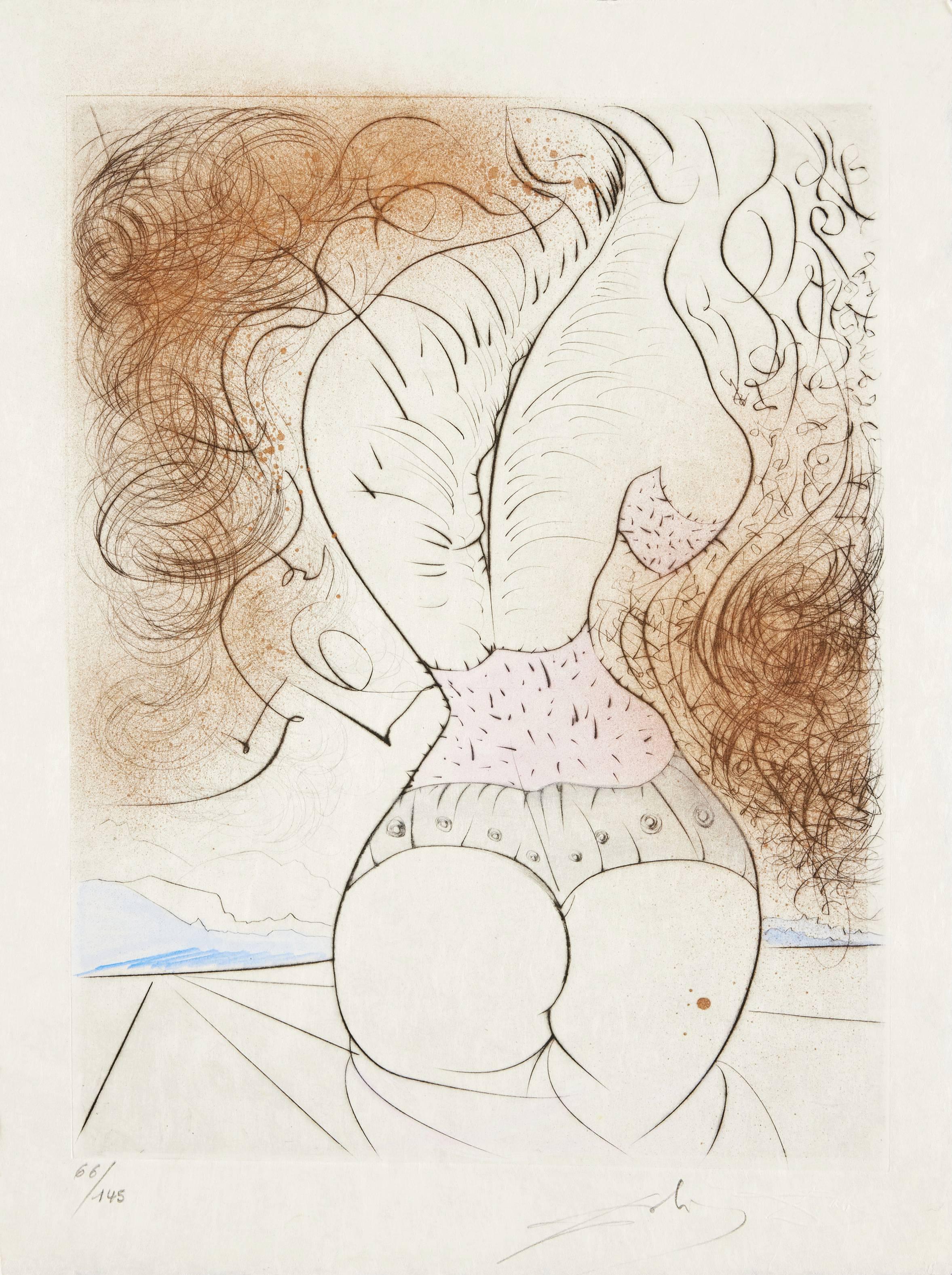 Salvador Dalí Print - Le Torse