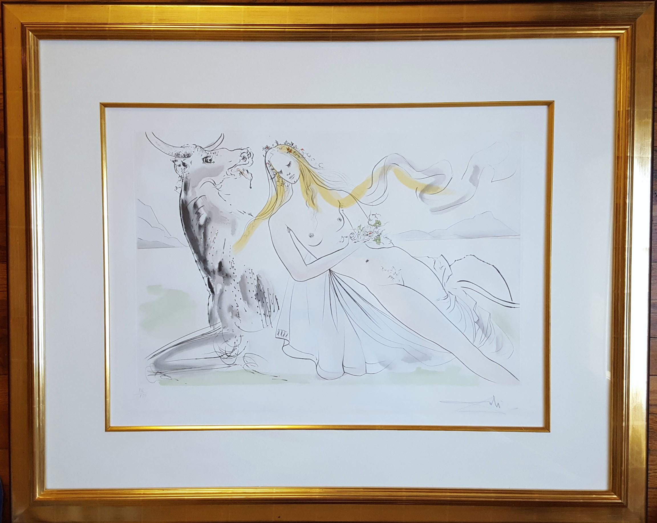 Le Viol d'Europe (La Violación de Europa) - Print de Salvador Dalí