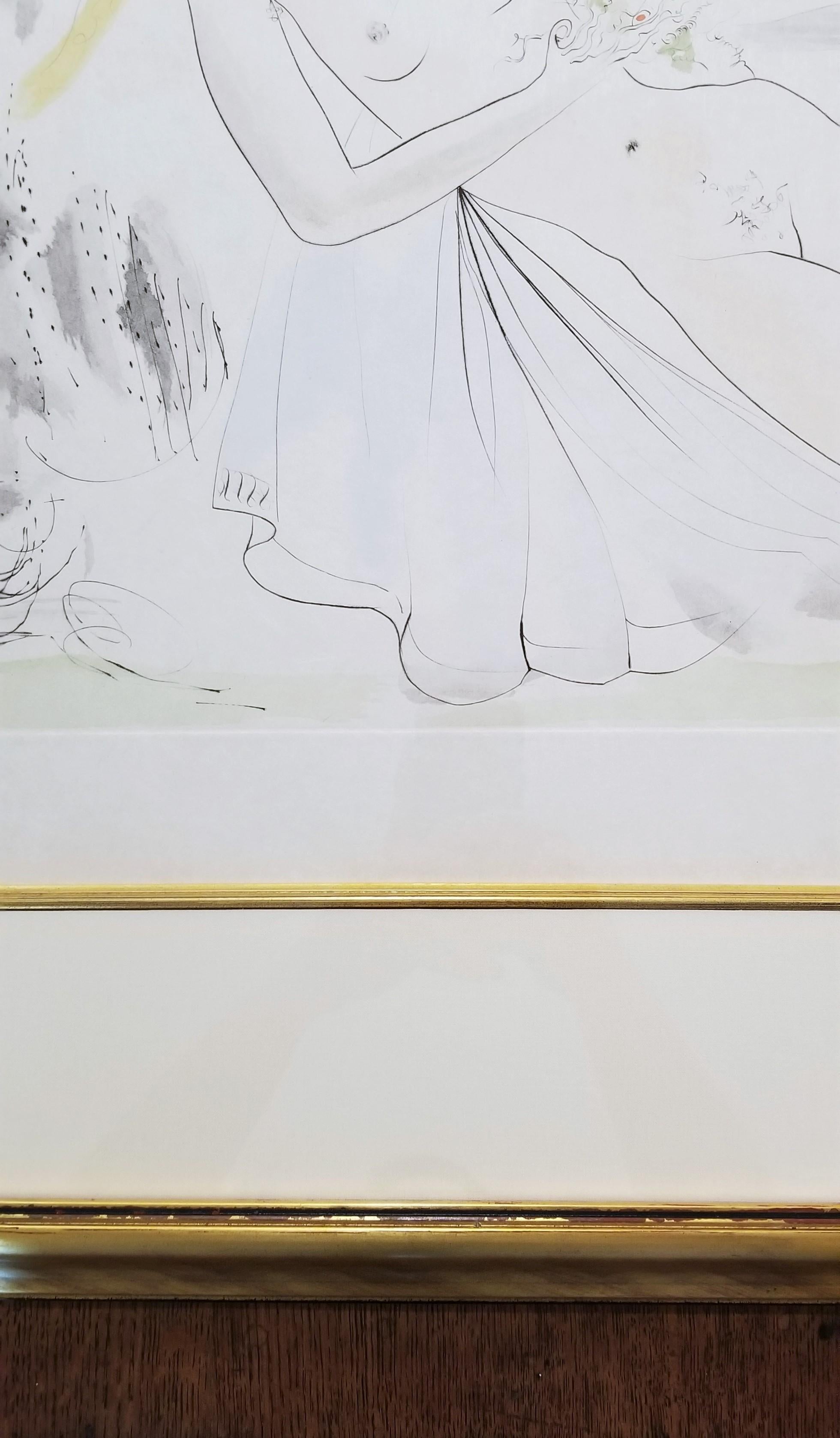 Le Viol d'Europe (The Rape of Europa) /// Surrealism Salvador Dali Mythology Art en venta 5