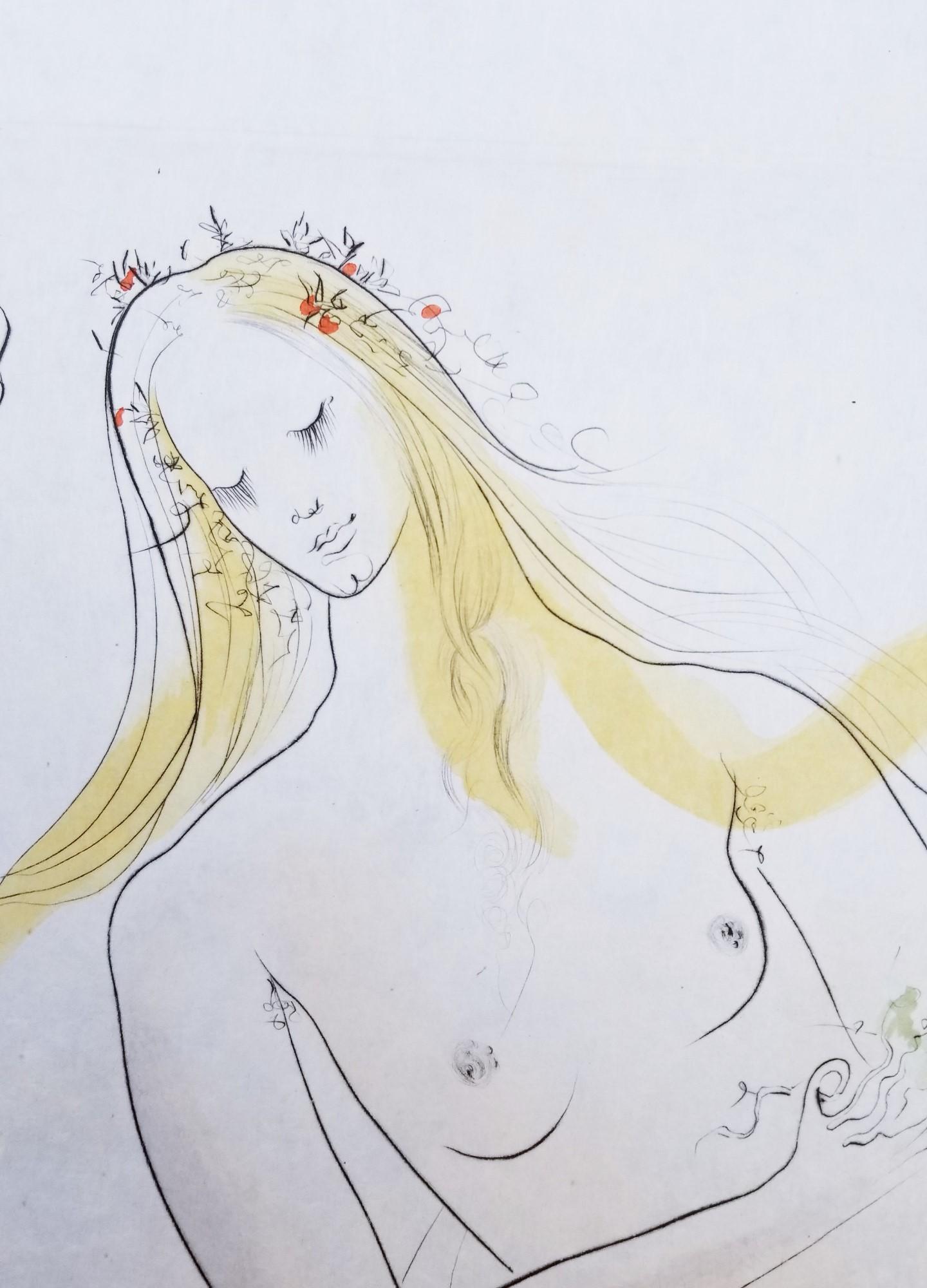 Le Viol d'Europe (The Rape of Europa) /// Surrealism Salvador Dali Mythology Art en venta 6