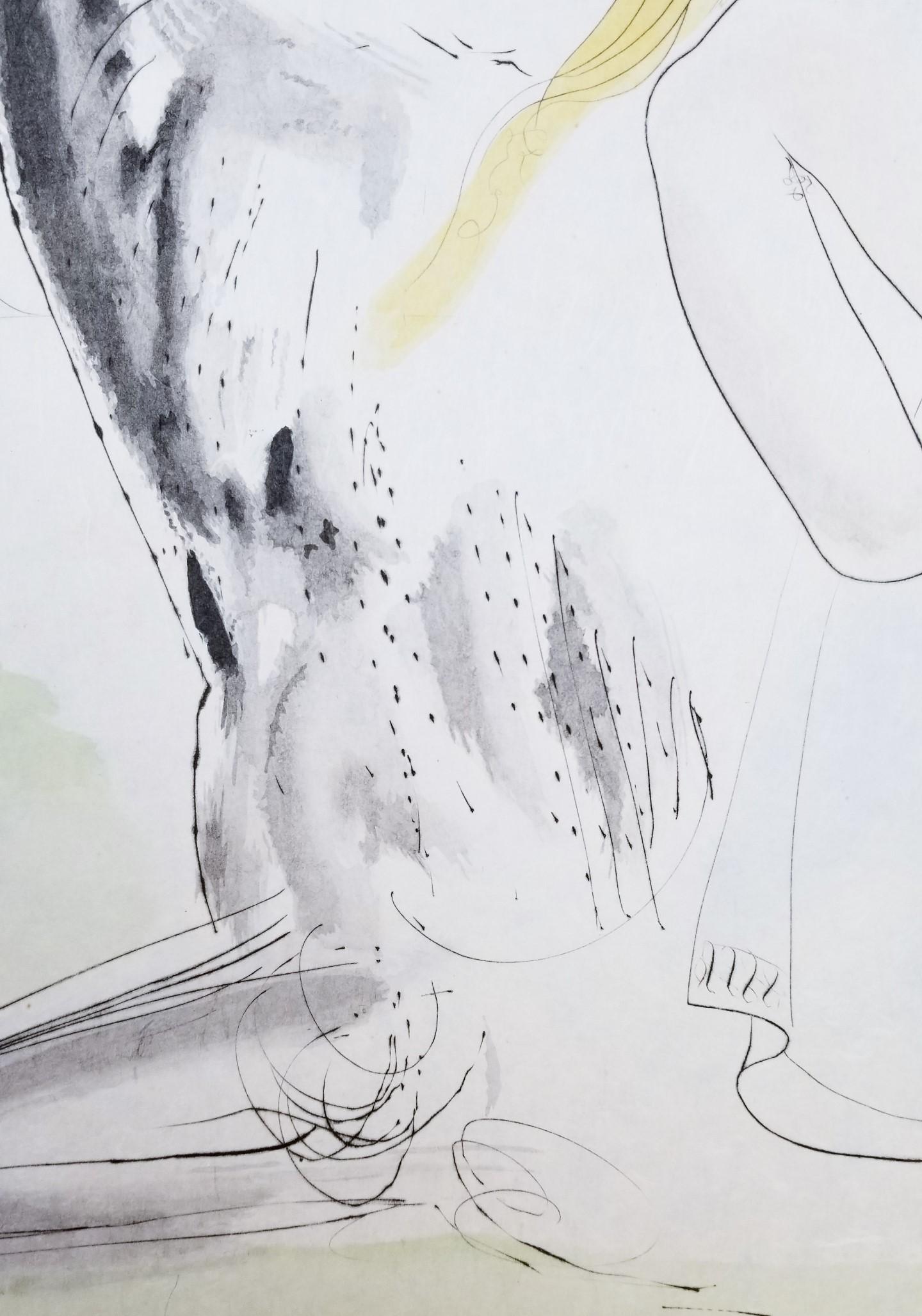 Le Viol d'Europe (The Rape of Europa) /// Surrealism Salvador Dali Mythology Art en venta 11