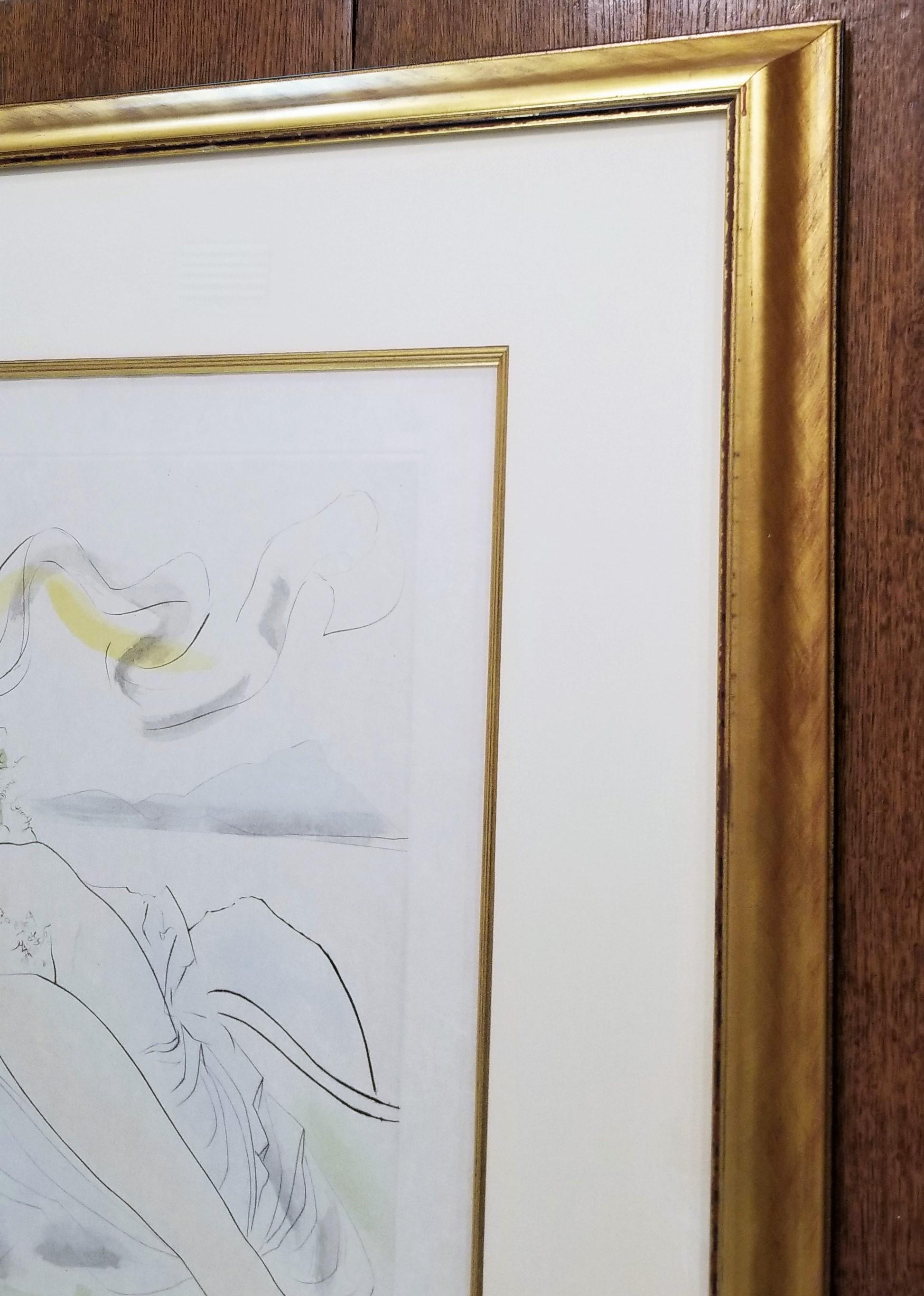 Le Viol d'Europe (The Rape of Europa) /// Surrealism Salvador Dali Mythology Art en venta 2