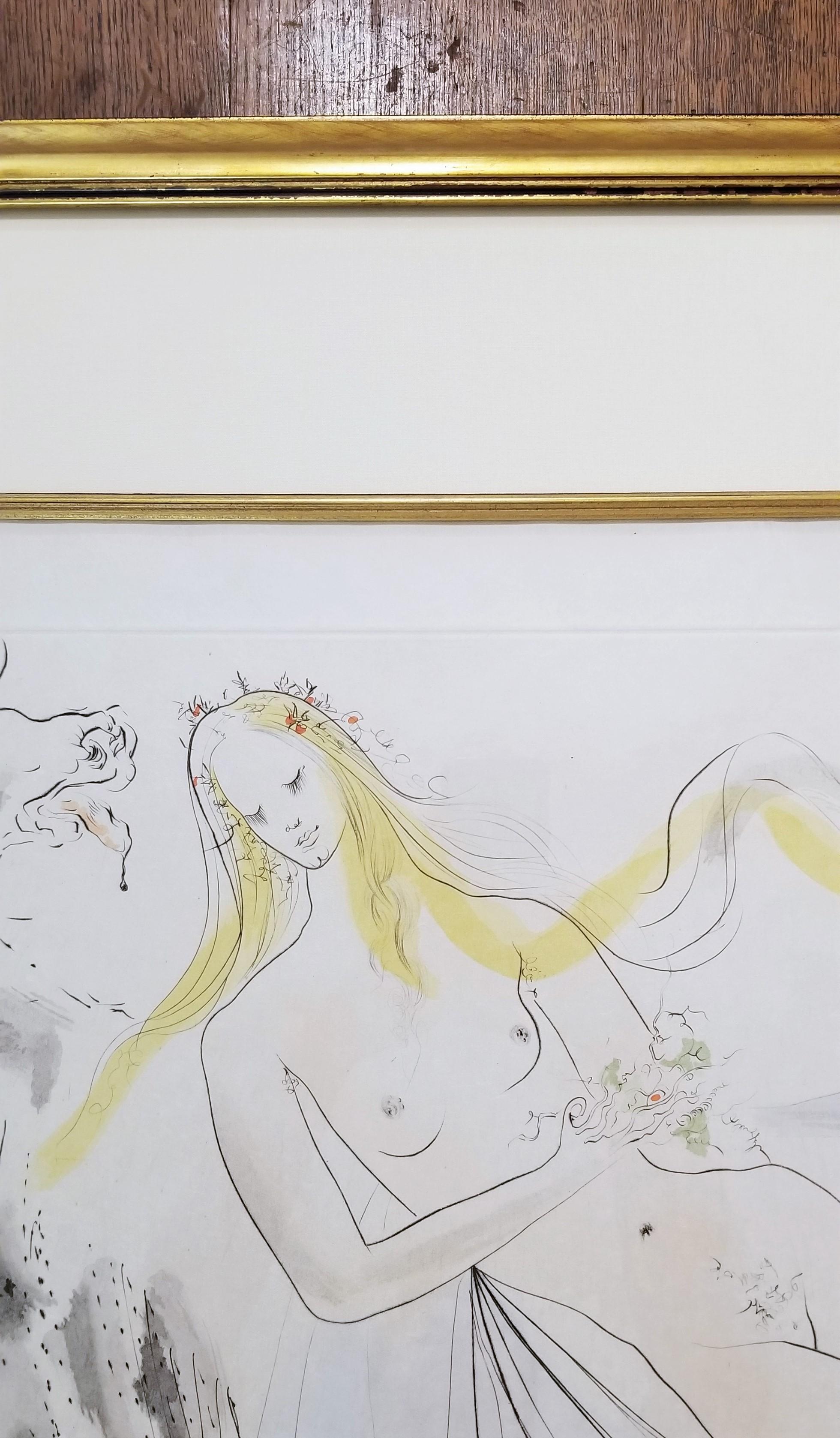 Le Viol d'Europe (The Rape of Europa) /// Surrealism Salvador Dali Mythology Art en venta 4