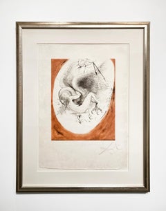 Salvador Dali "Leda and the Swan"