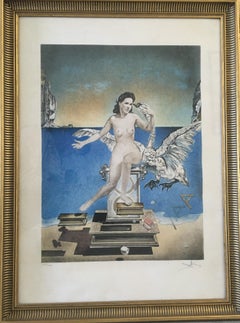 Leda Atomica, Lithograph Signed Numbered and Stamped