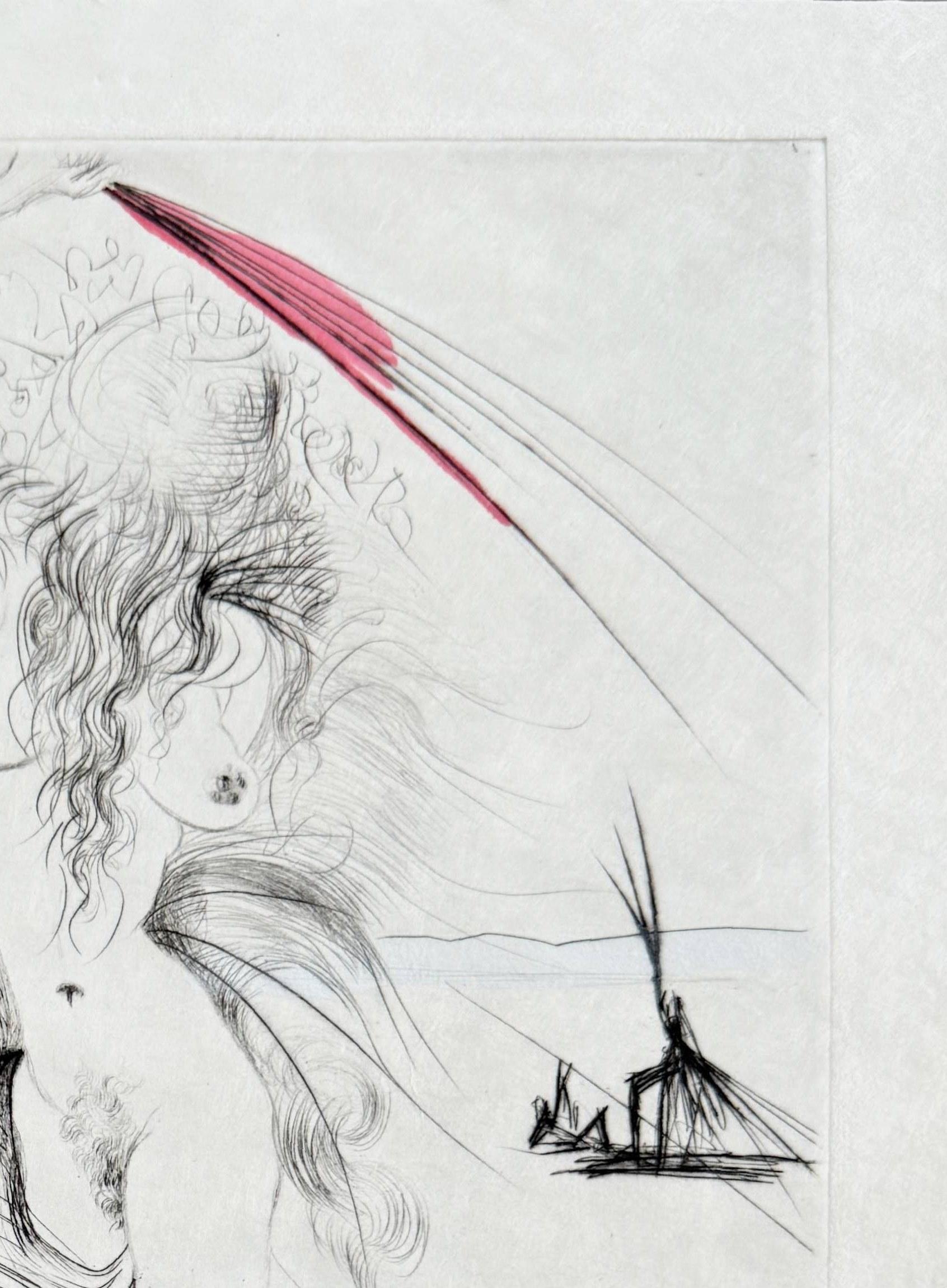 Salvador Dali (1904-1989) - Les Aigrettes

Etching from 1969.

66/145 on Japan paper.

Dimensions of work: 38 x 28.5 cm.

Hand signed.

Publisher: Graphik Europa Anstalt.

Reference: Michler/Löpsinger 366f.

The work is in Excellent condition.
