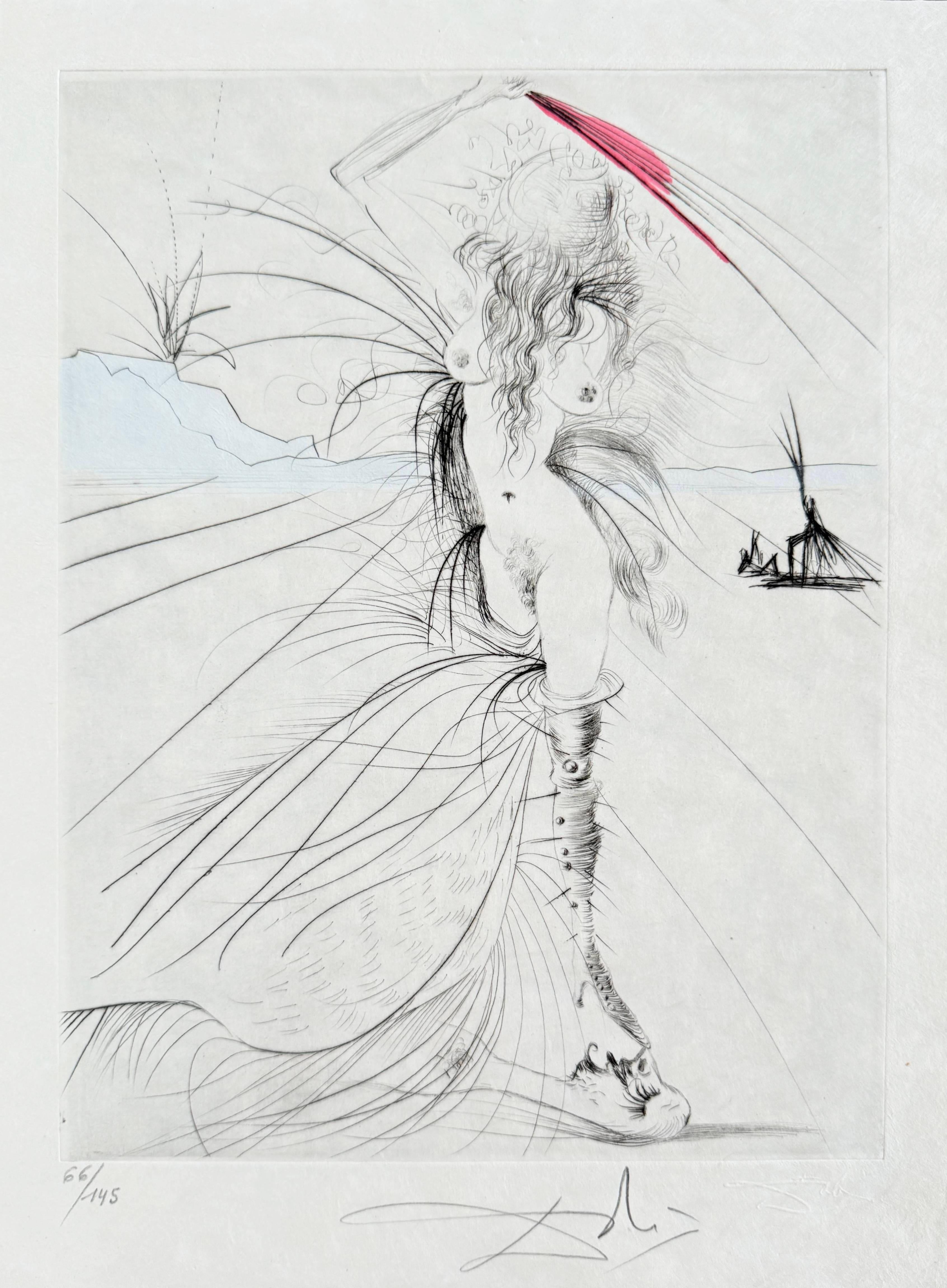 Salvador Dalí Print - Les Aigrettes