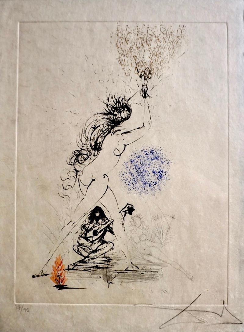 Les Amours de Cassandre: komplette Suite – Print von Salvador Dalí