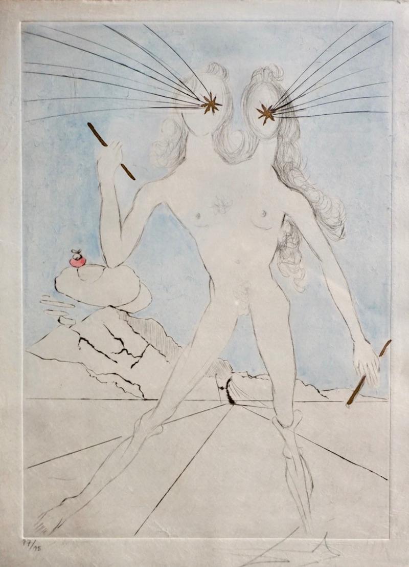 Les Amours de Cassandre: komplette Suite (Surrealismus), Print, von Salvador Dalí