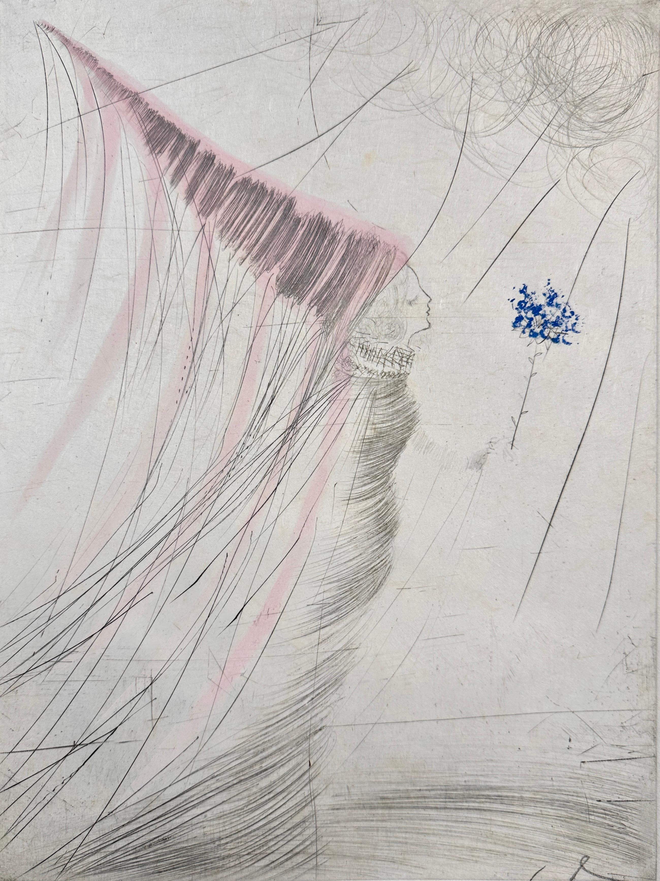 Les Amours de Cassandre Die Fee – Print von Salvador Dalí