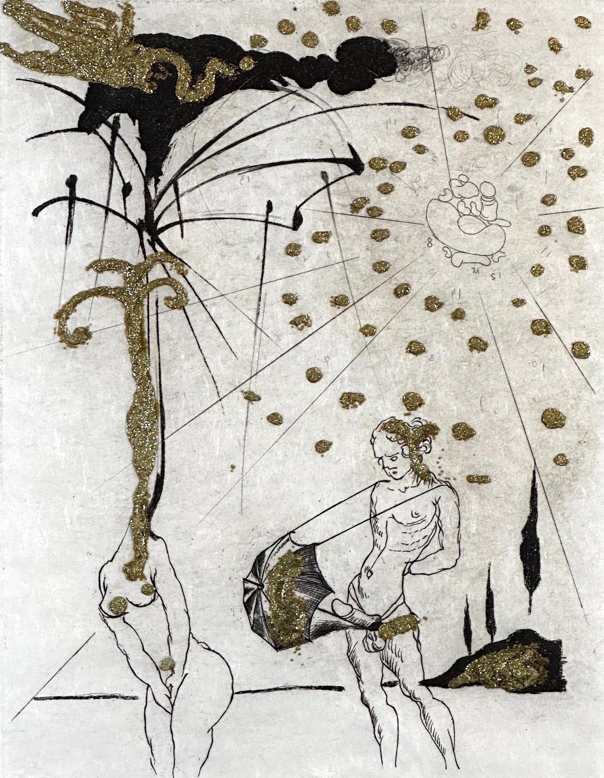 Les Amours Jaunes El poeta rebelde - Print de Salvador Dalí
