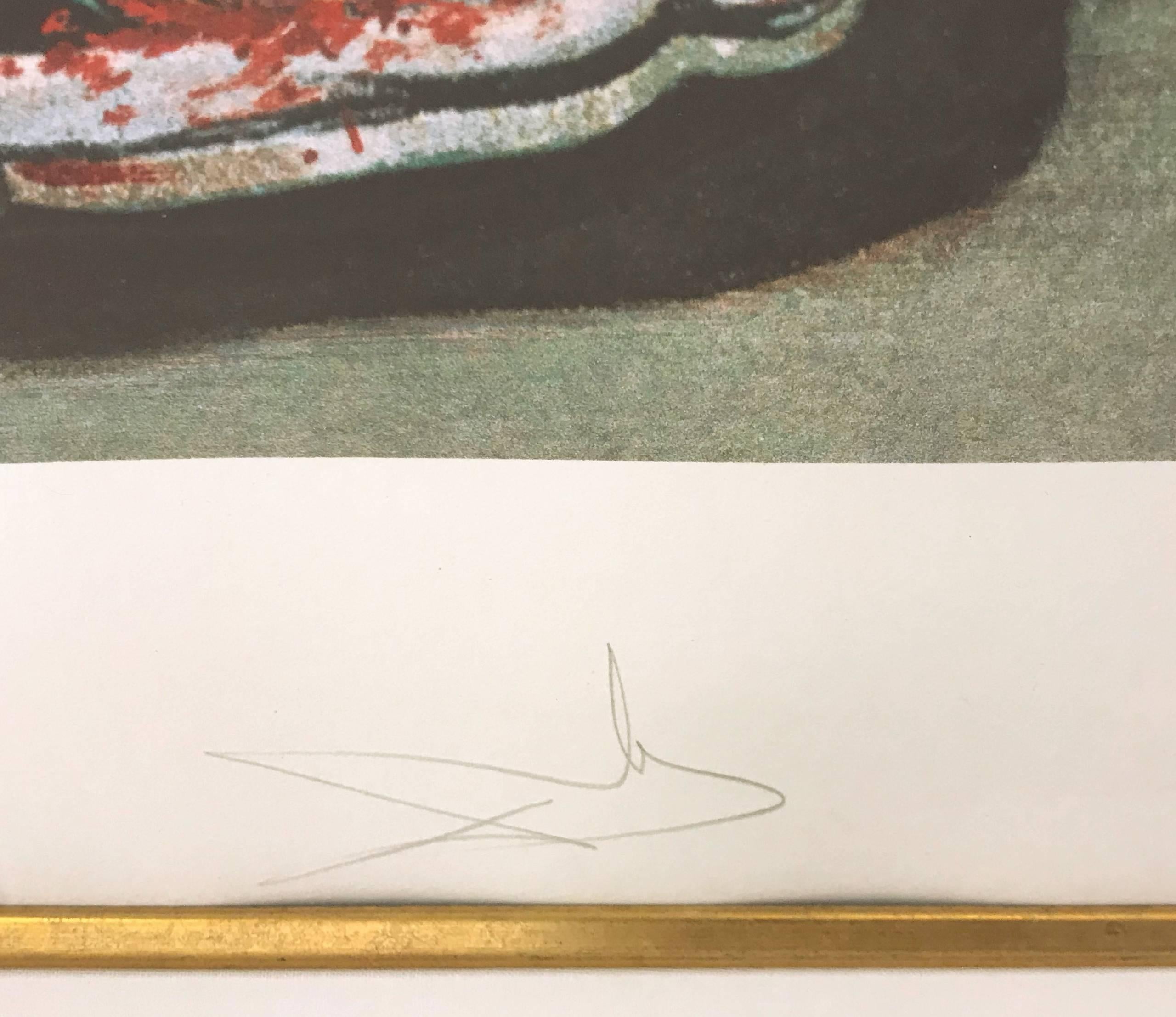 Les Canibalismes De L'Automne (Frank Hunter Authenticated) - Surrealist Print by Salvador Dalí