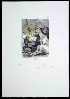 Les Caprices de Goya de Dalì - Salvador Dalì Attributed - 1977