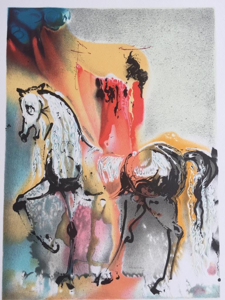 Les Chevaux de Dali - Print de Salvador Dalí