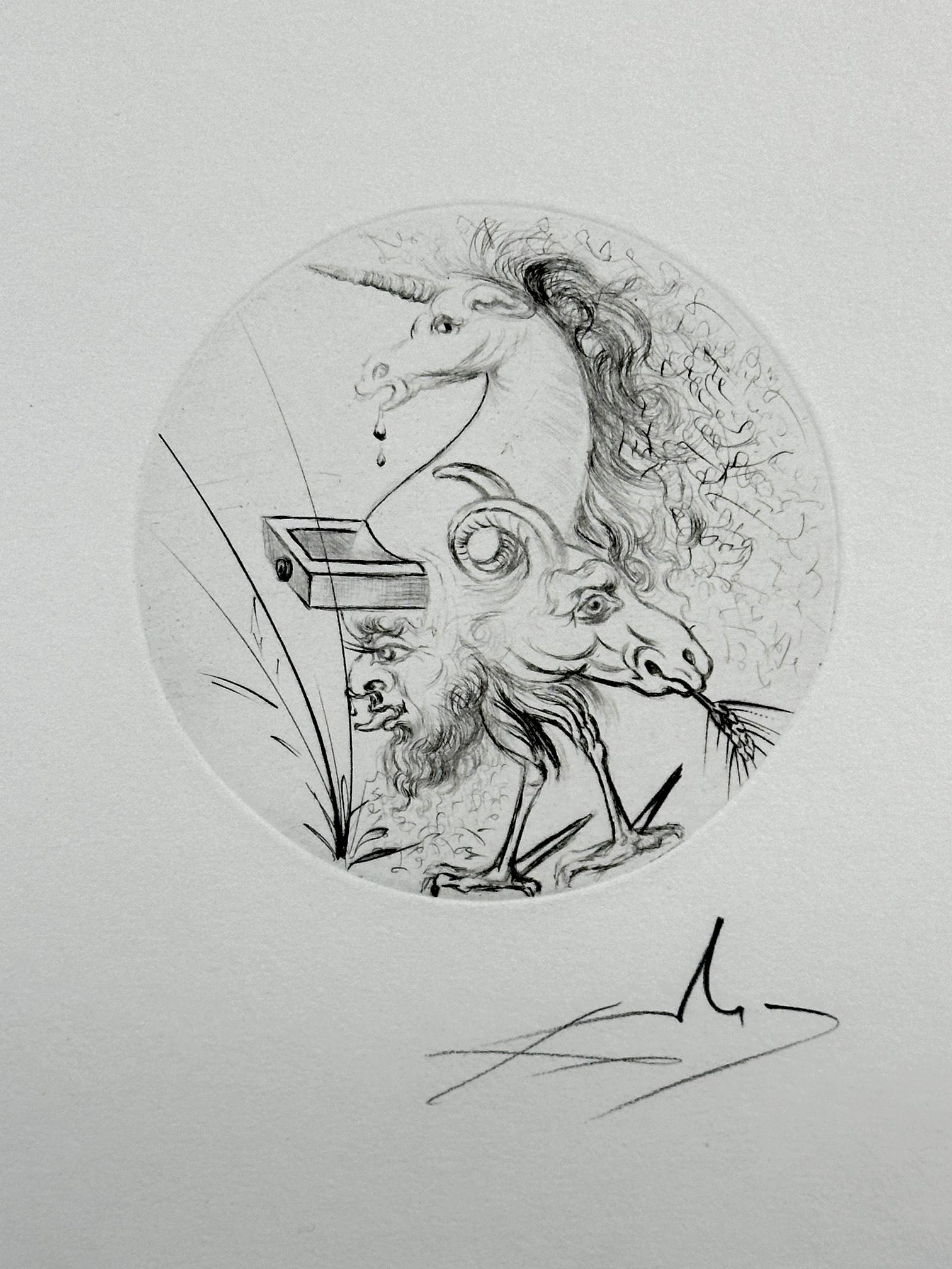 Las Metamorfosis Eróticas - Print de Salvador Dalí