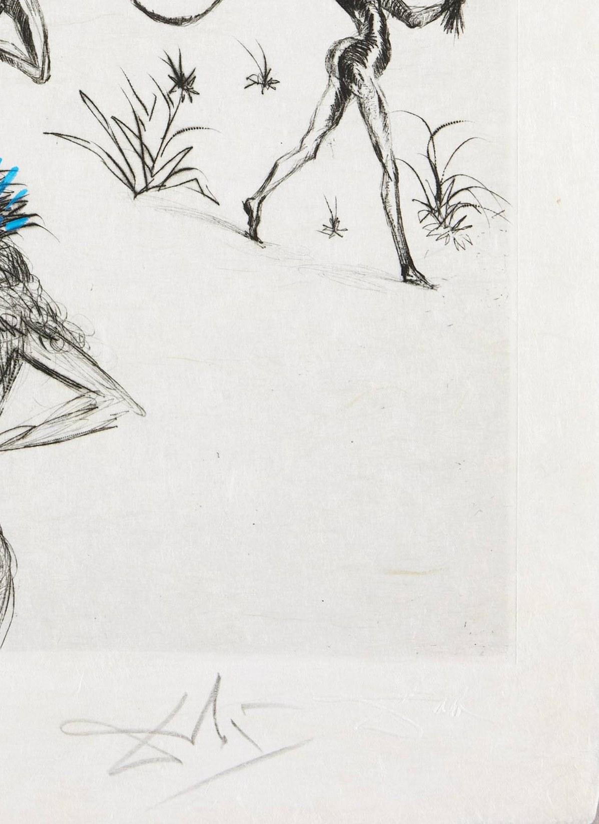 Les Négresses - Print by Salvador Dalí