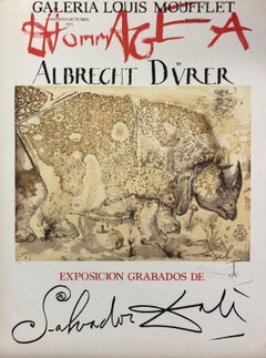 Les Rhinocéros. Tribute to Durer, 1971