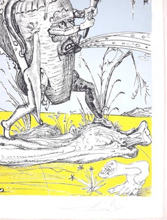 Les Songes Drôlatiques de Pantagruel - Original Litho by Salvador Dalì - 1973