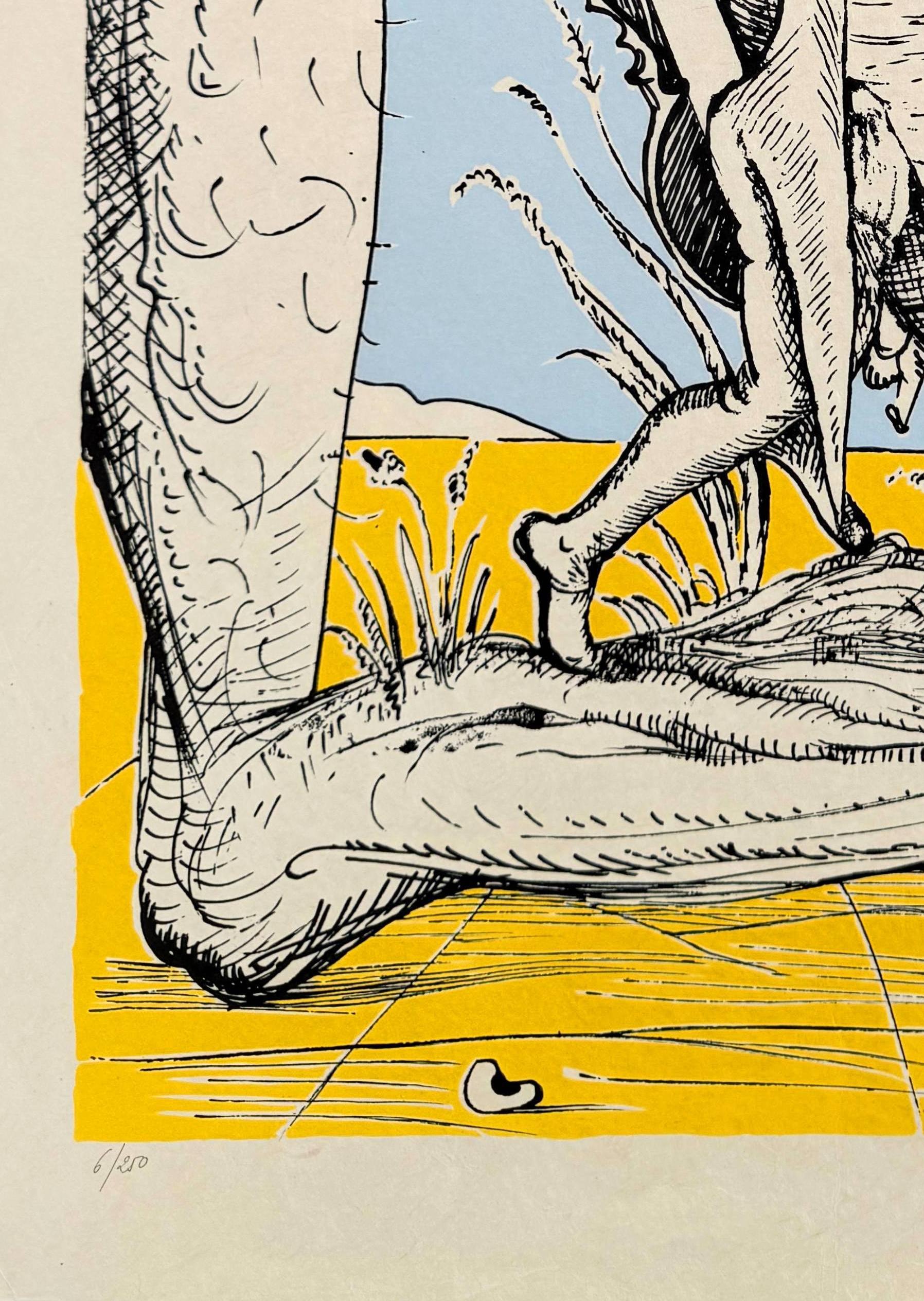Les Songes Drôlatiques de Pantagruel, Planche V en venta 1