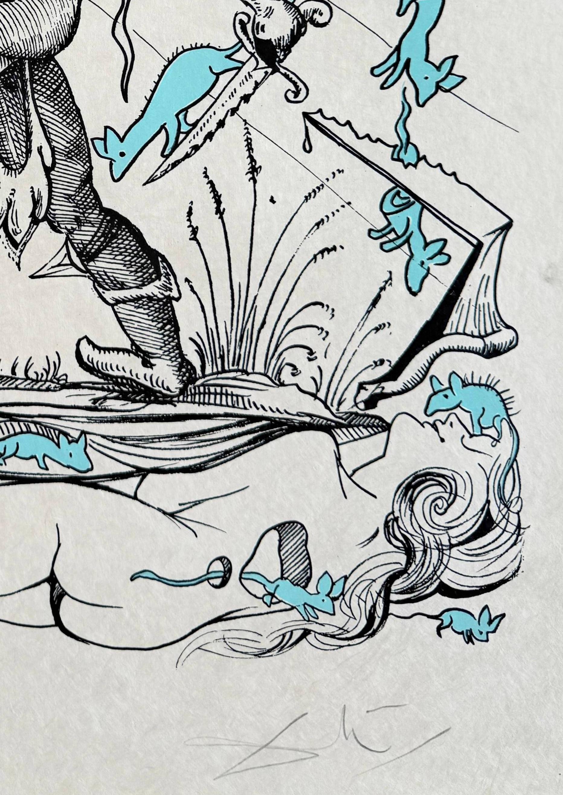 Die Drôlatique-Lieder von Pantagruel, Planche VI im Angebot 1