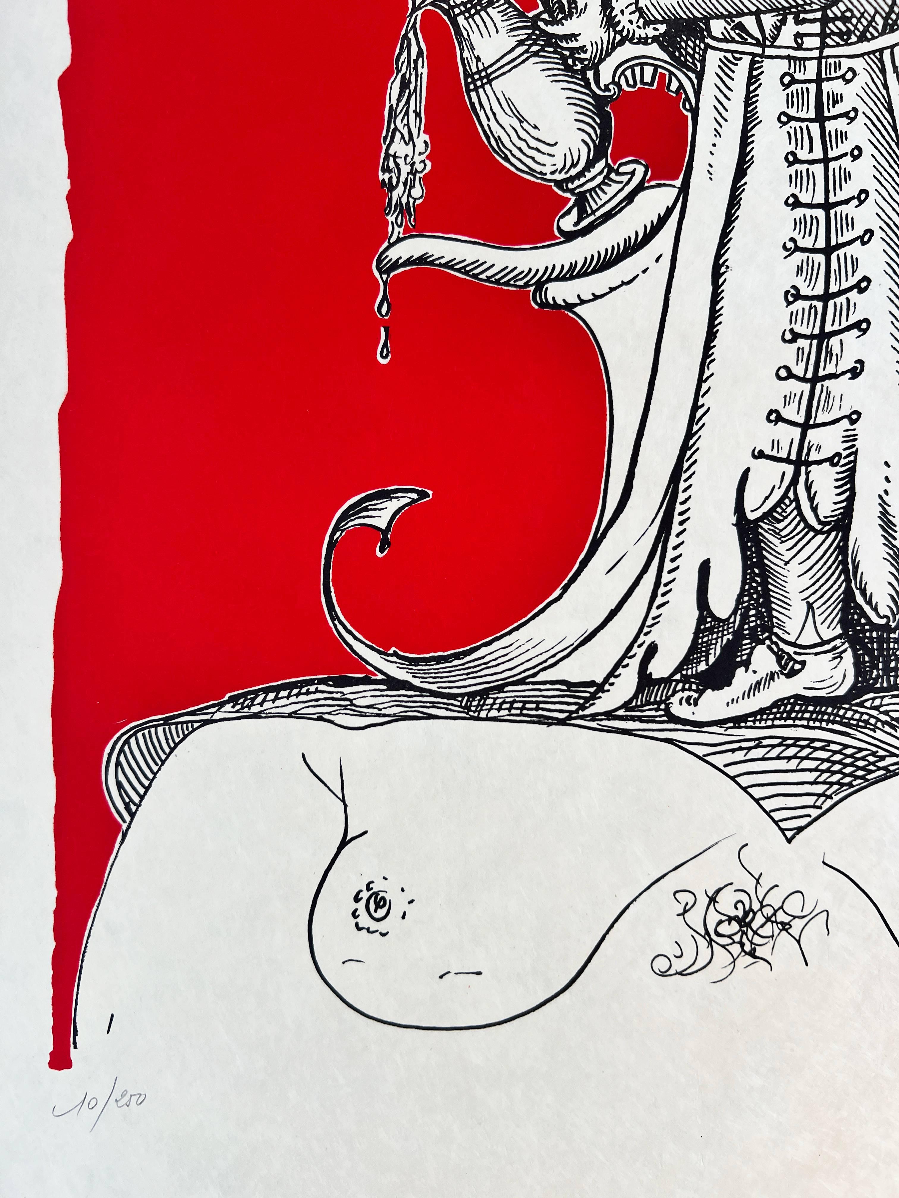 Die Drôlatique-Lieder von Pantagruel, Planche Vlll 8