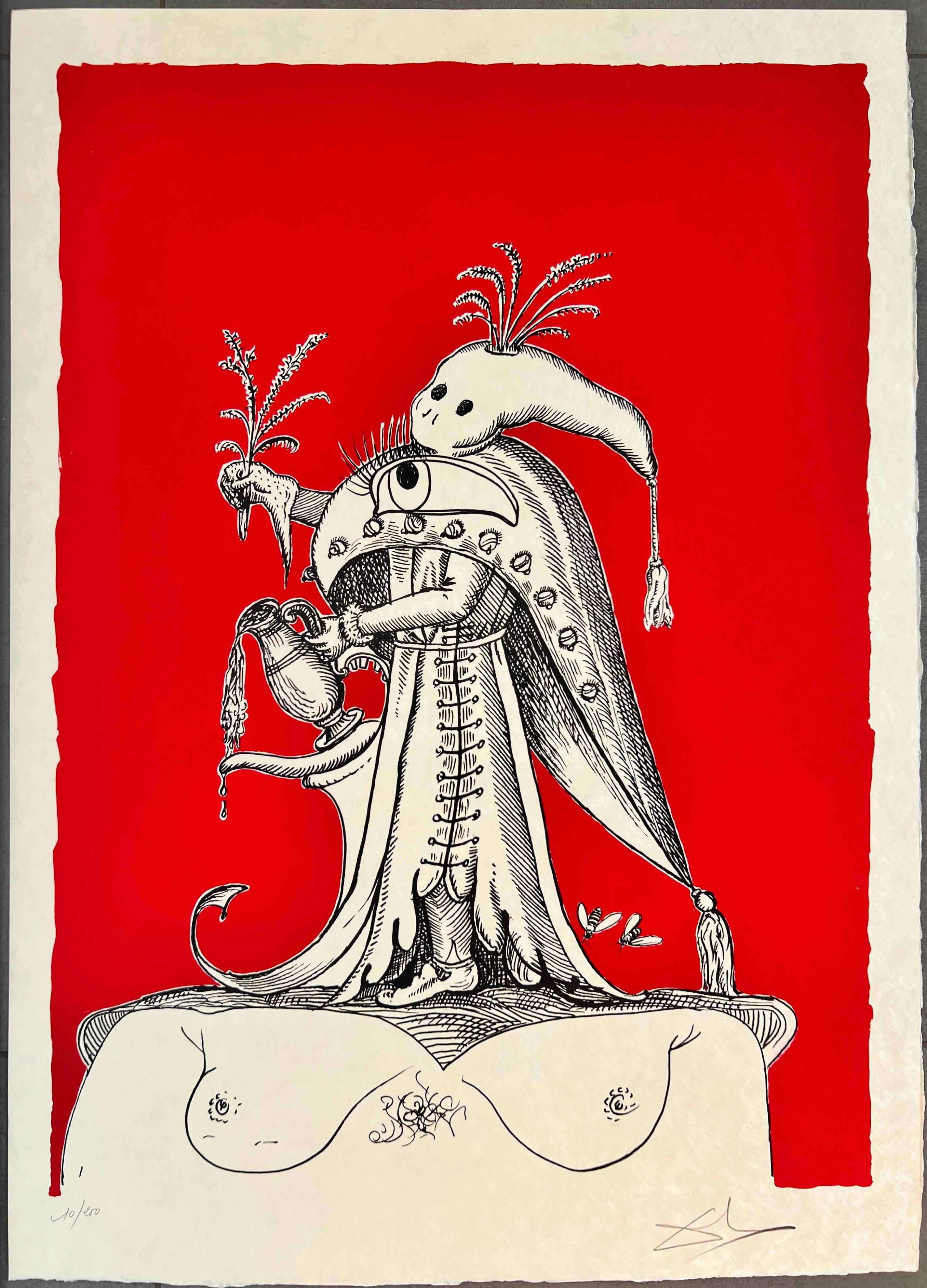 Die Drôlatique-Lieder von Pantagruel, Planche Vlll 4