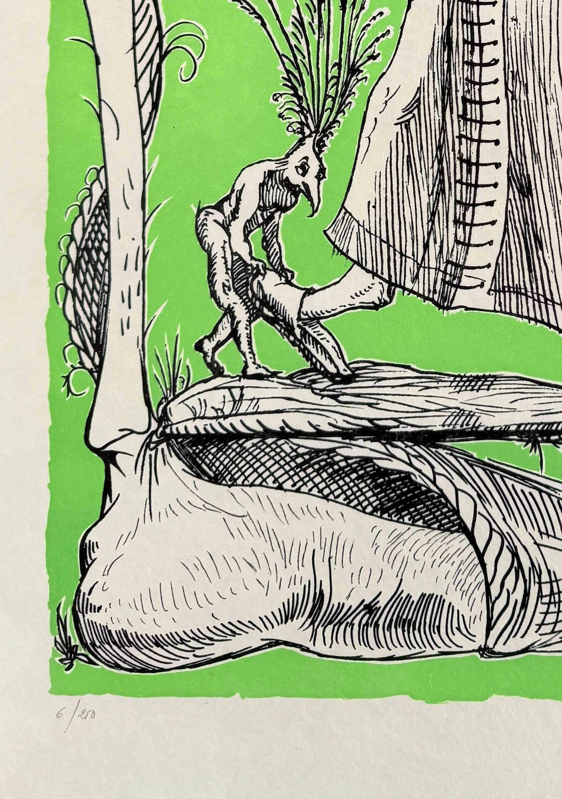 Les Songes Drôlatiques de Pantagruel, Planche XI en vente 1
