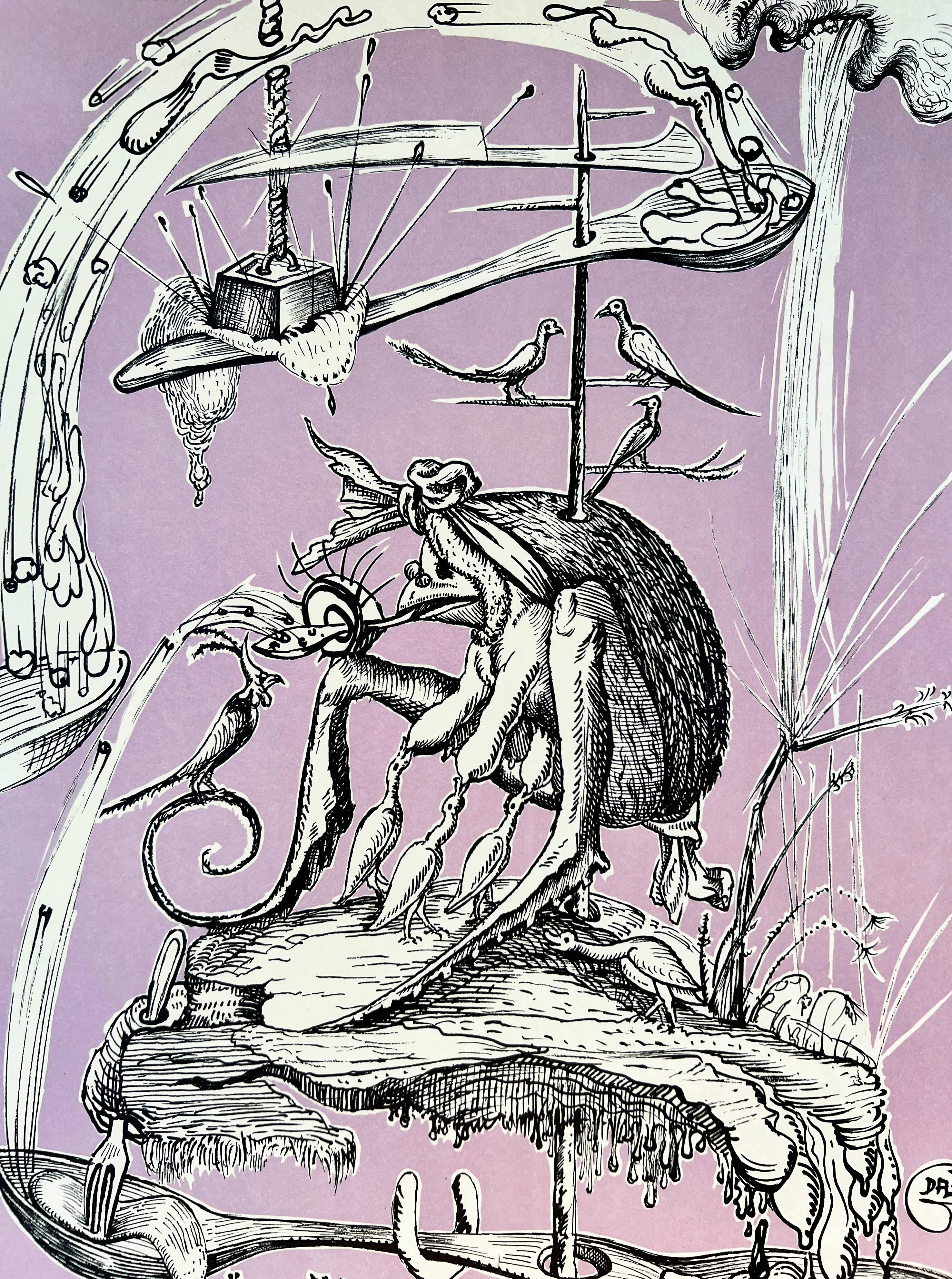 Les Songes Drôlatiques de Pantagruel, Planche XIII 3