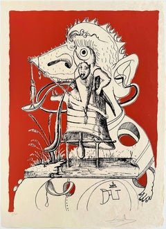 Les Songes Drôlatiques de Pantagruel, Planche XIV