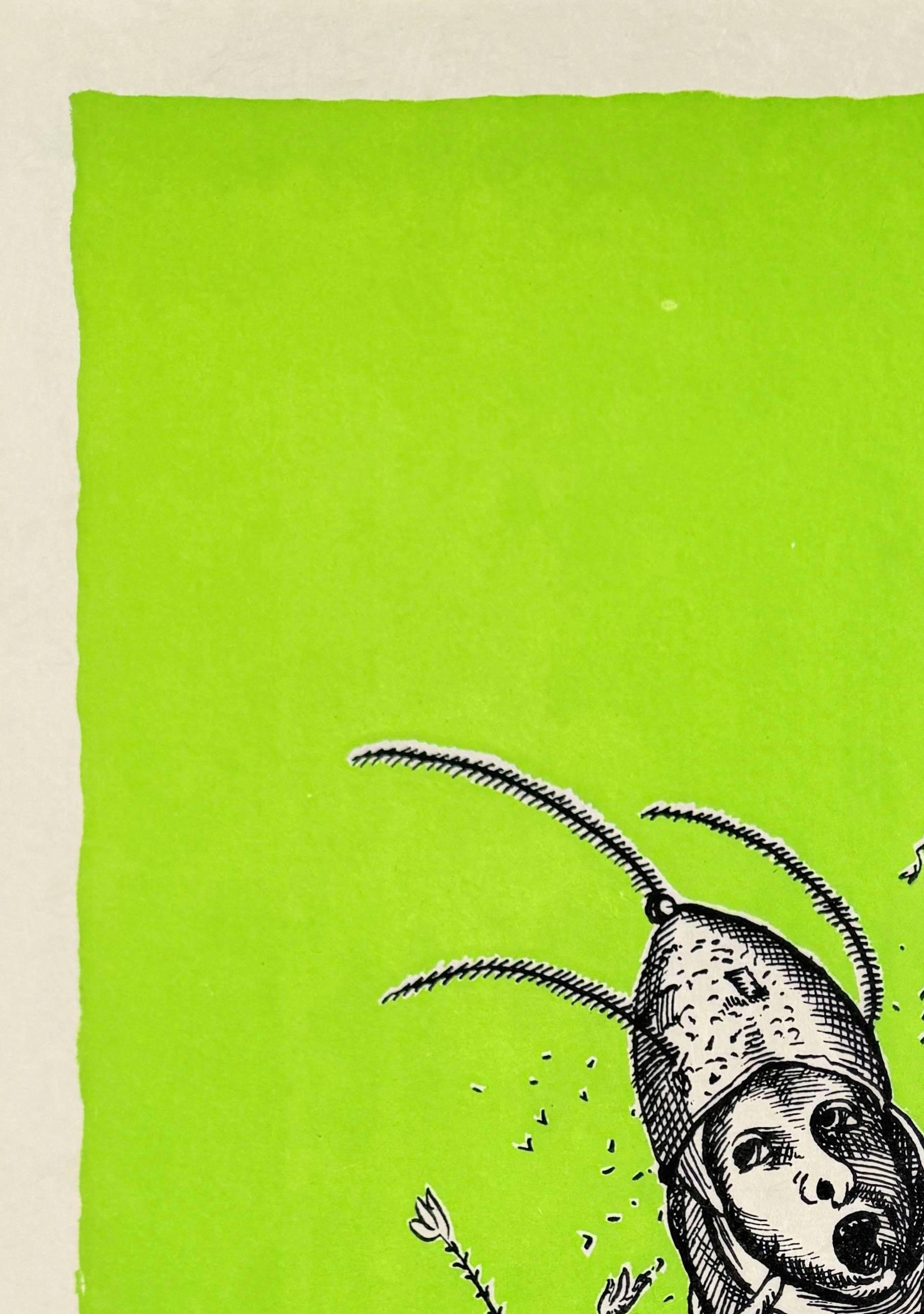 Les Songes Drôlatiques de Pantagruel, Planche XV - Print de Salvador Dalí
