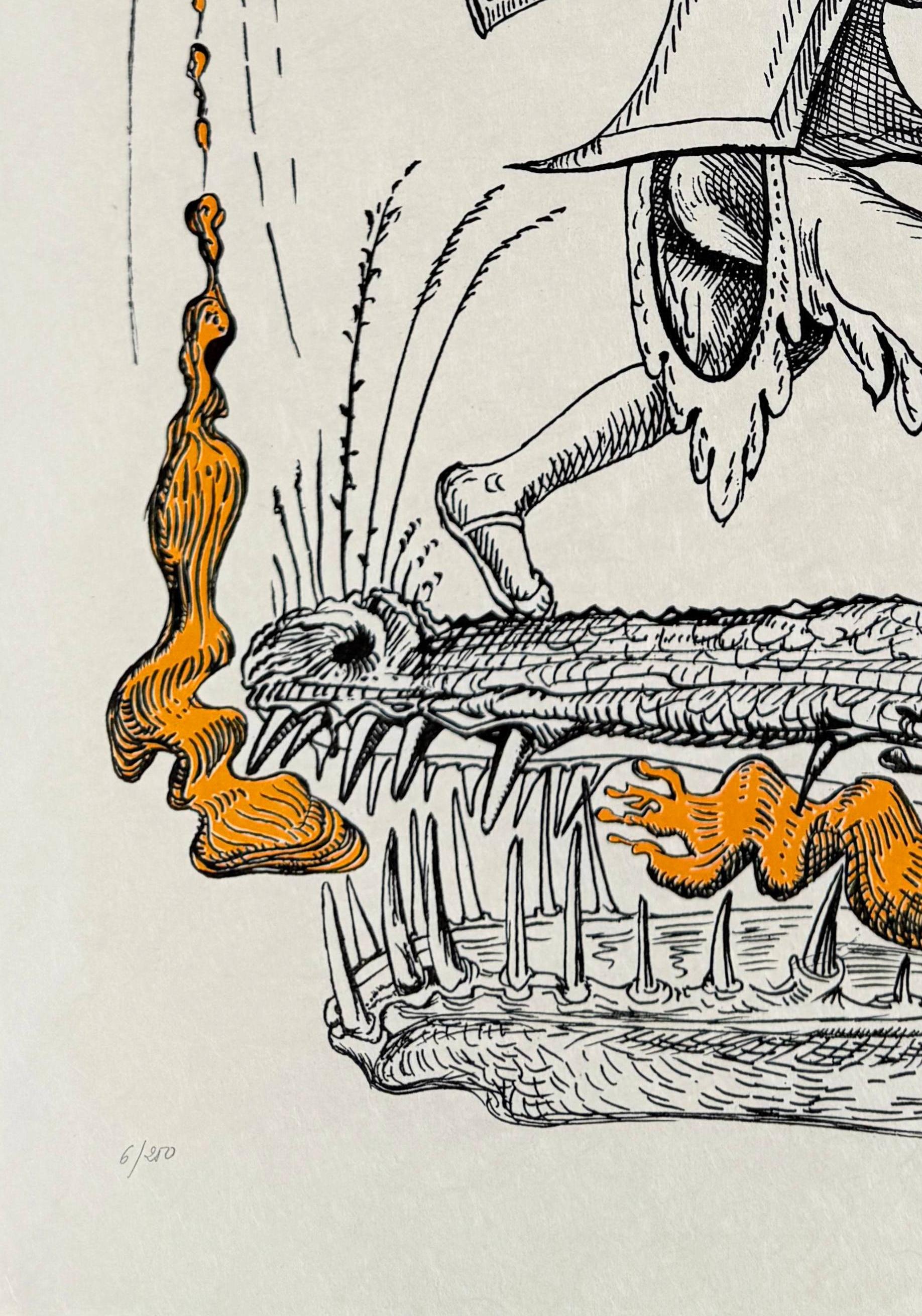Les Songes Drôlatiques de Pantagruel, Planche XXII en venta 1
