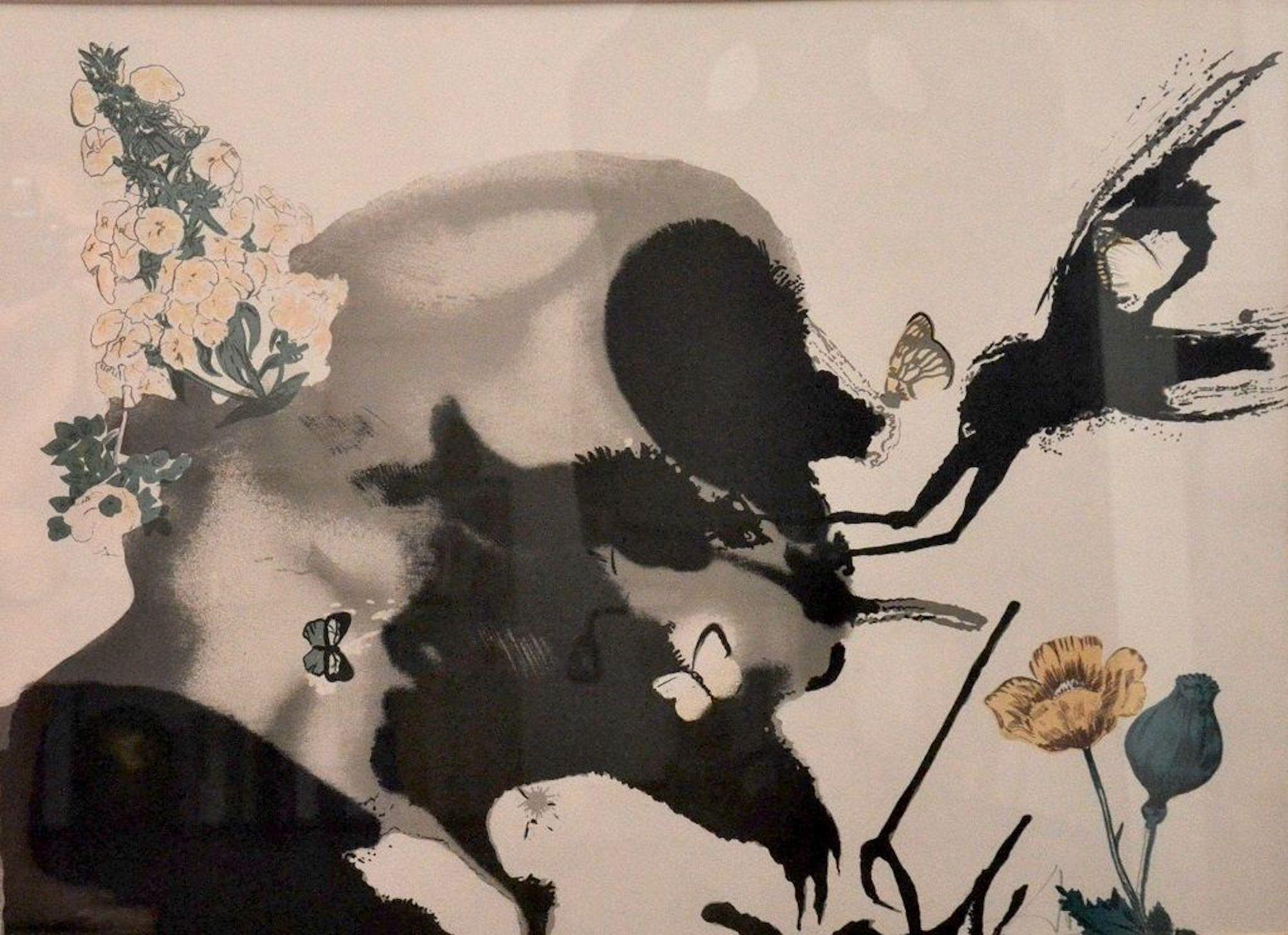 Salvador Dalí Print – L'Eté - aus der Serie "Les Saisons" - Original-Lithographie von S. Dali - 1972