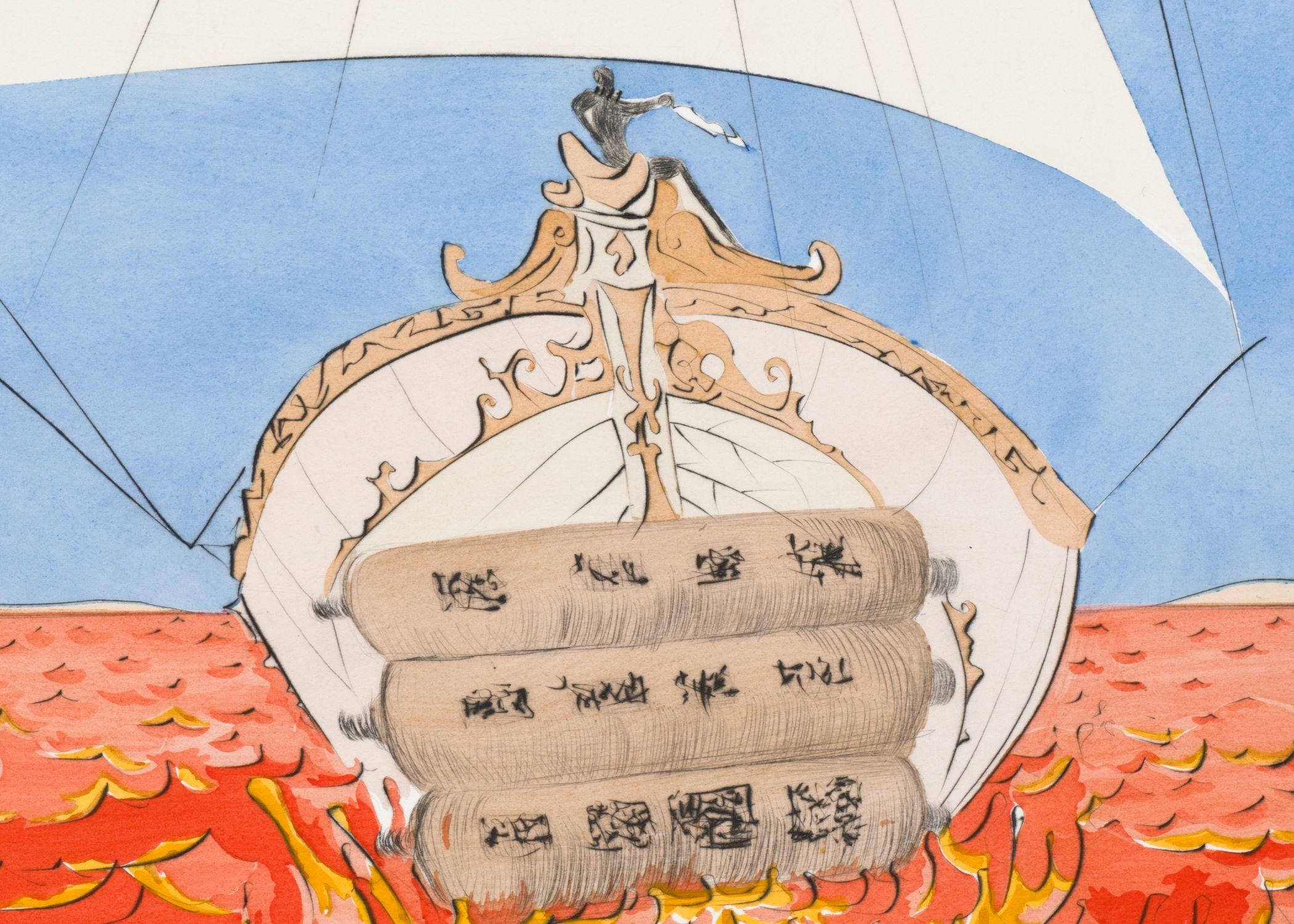 Levi (Trois tribus d'Israël), 1973 - Surréalisme Print par Salvador Dalí