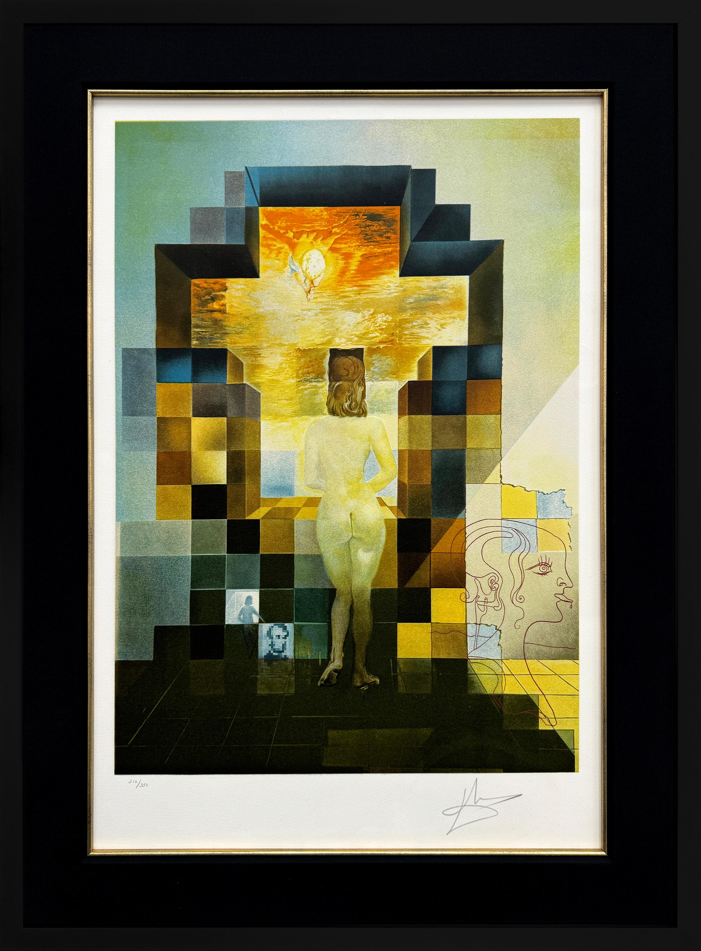 Lincoln In Dalivision (authenticated hand signed photolithograph)