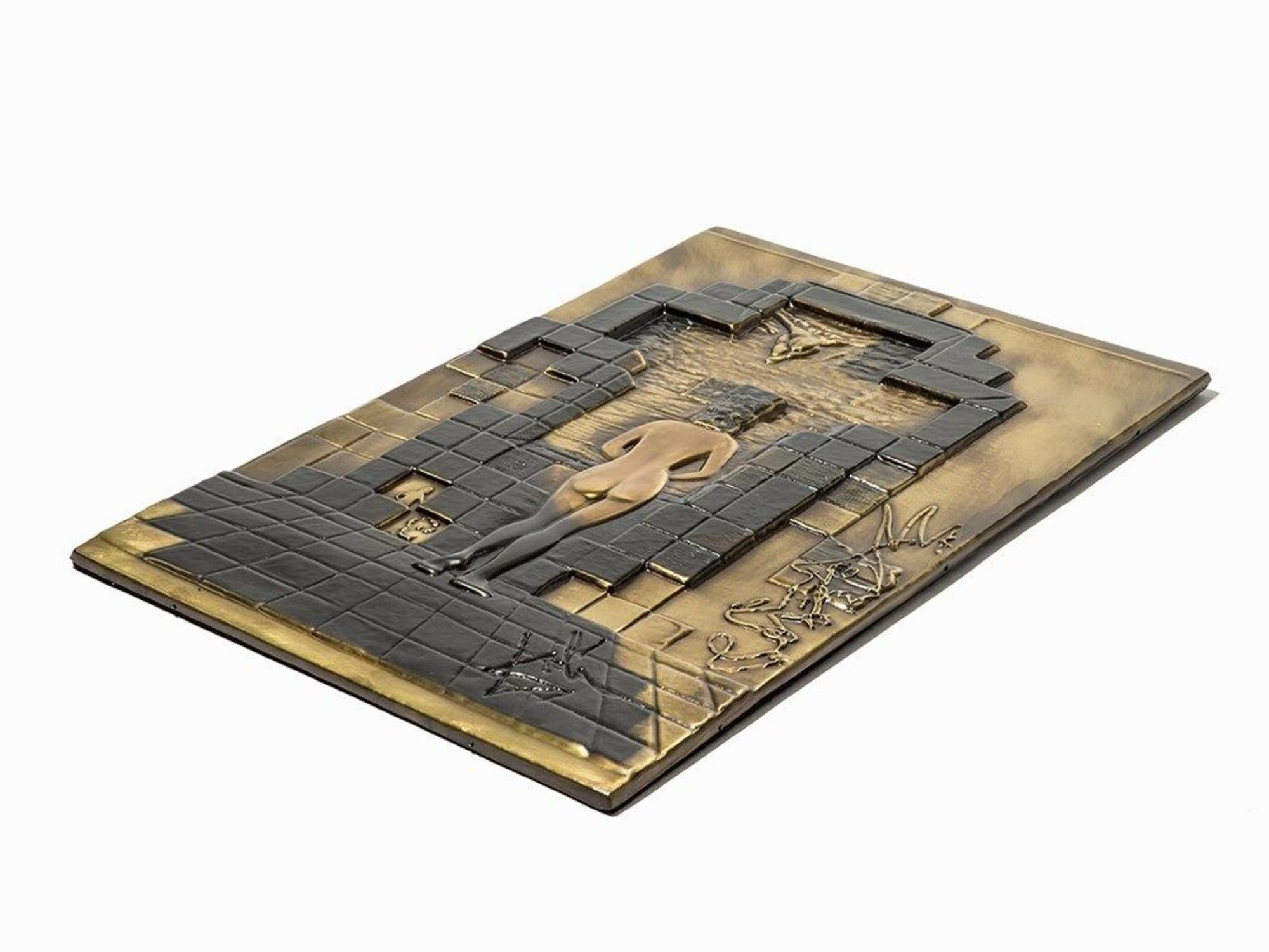 Lincoln in Dalivision (Bas Relief Bronze Cast Sculpture) - Print by Salvador Dalí