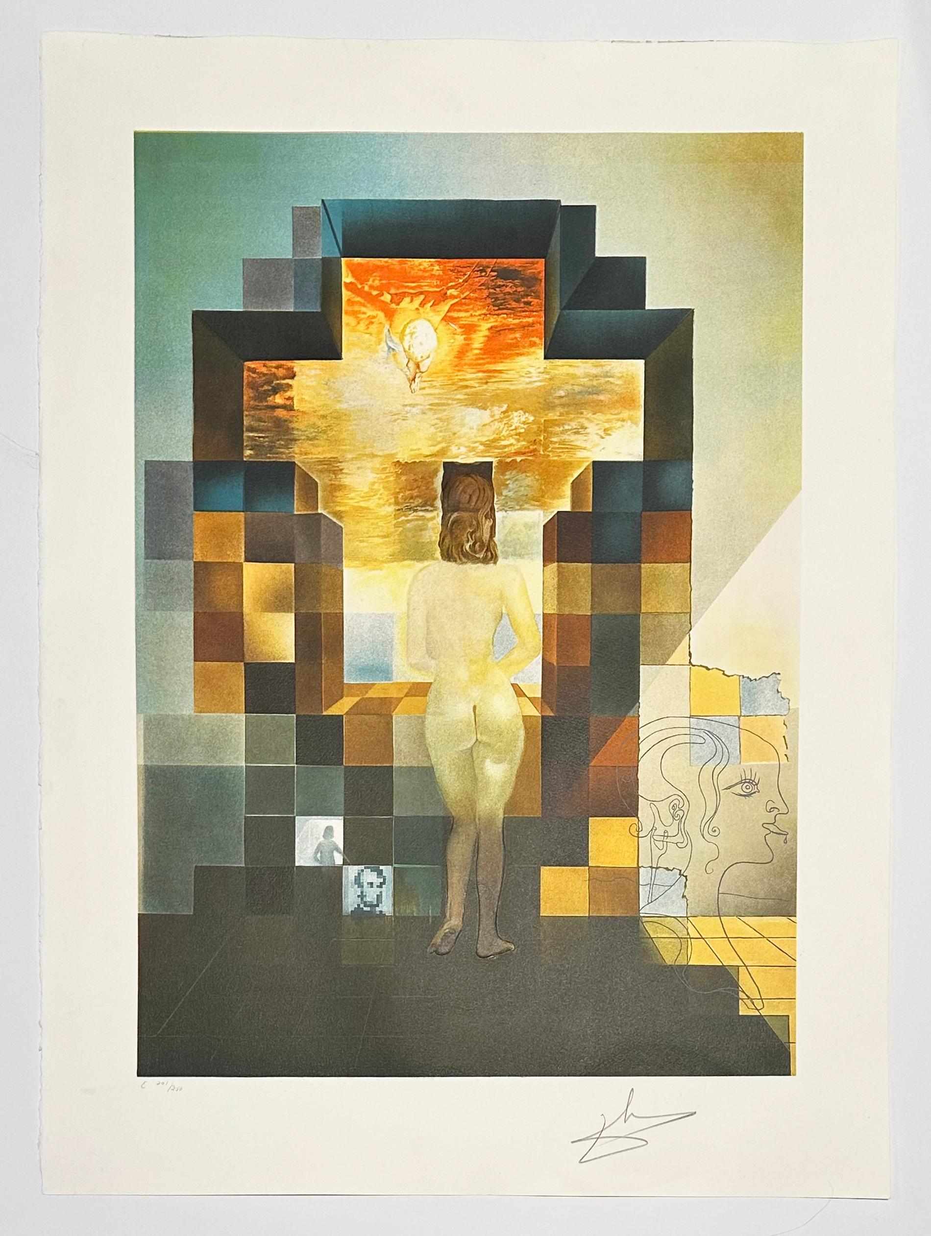 Lincoln in Dalivision - Print by Salvador Dalí