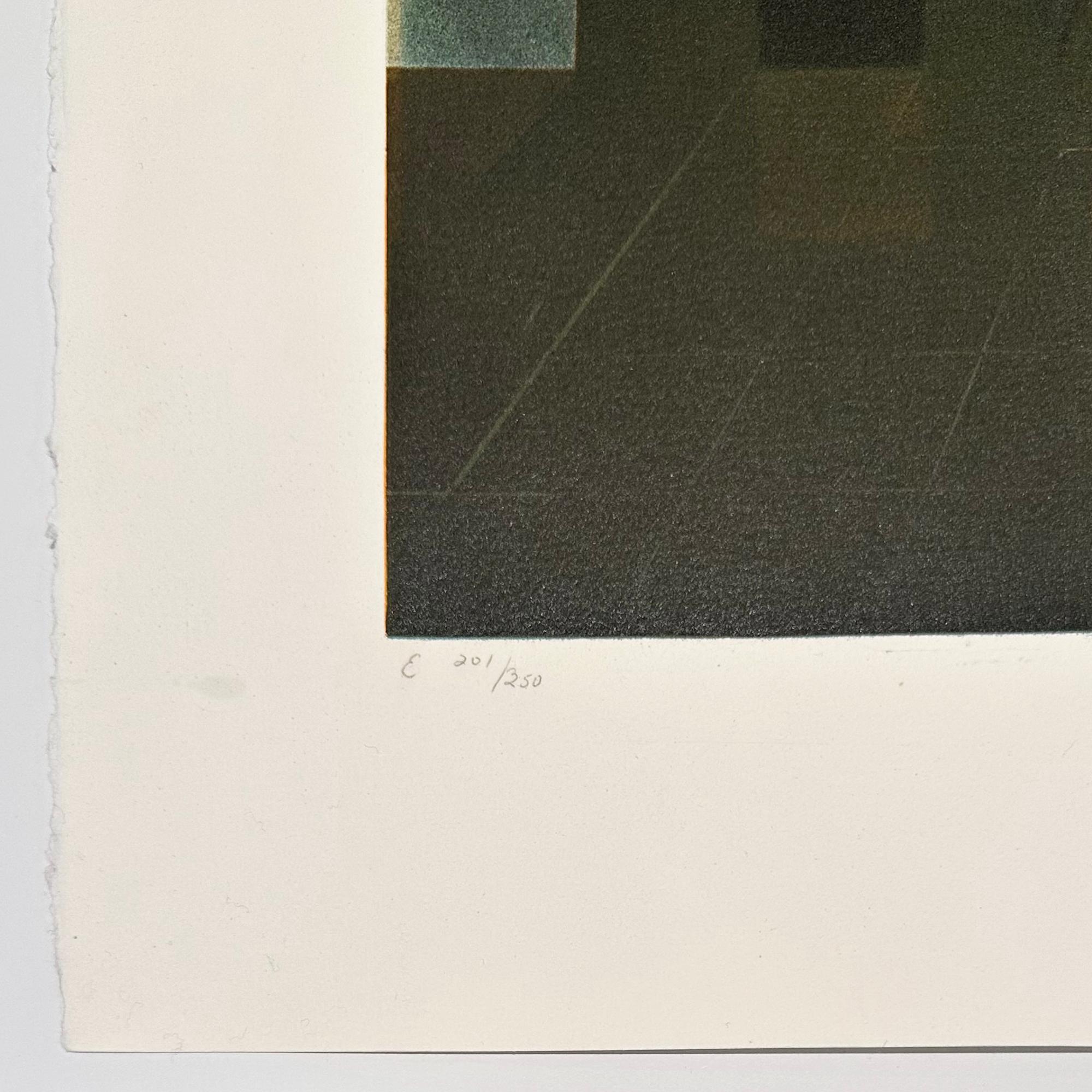 Lincoln in Dalivision - Brown Figurative Print by Salvador Dalí