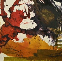 Linea Electa - Lithograph - 1964