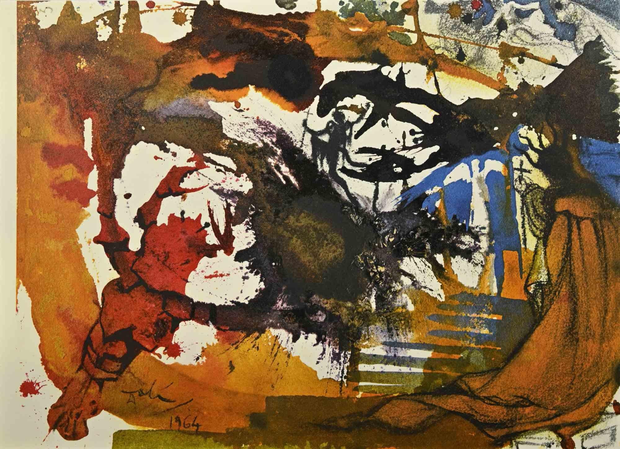 Linea Electa - Lithograph - 1964