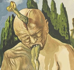Diavolo logico - xilografia - 1963