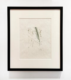 Salvador Dali "Love's Labors Lost" Drypoint