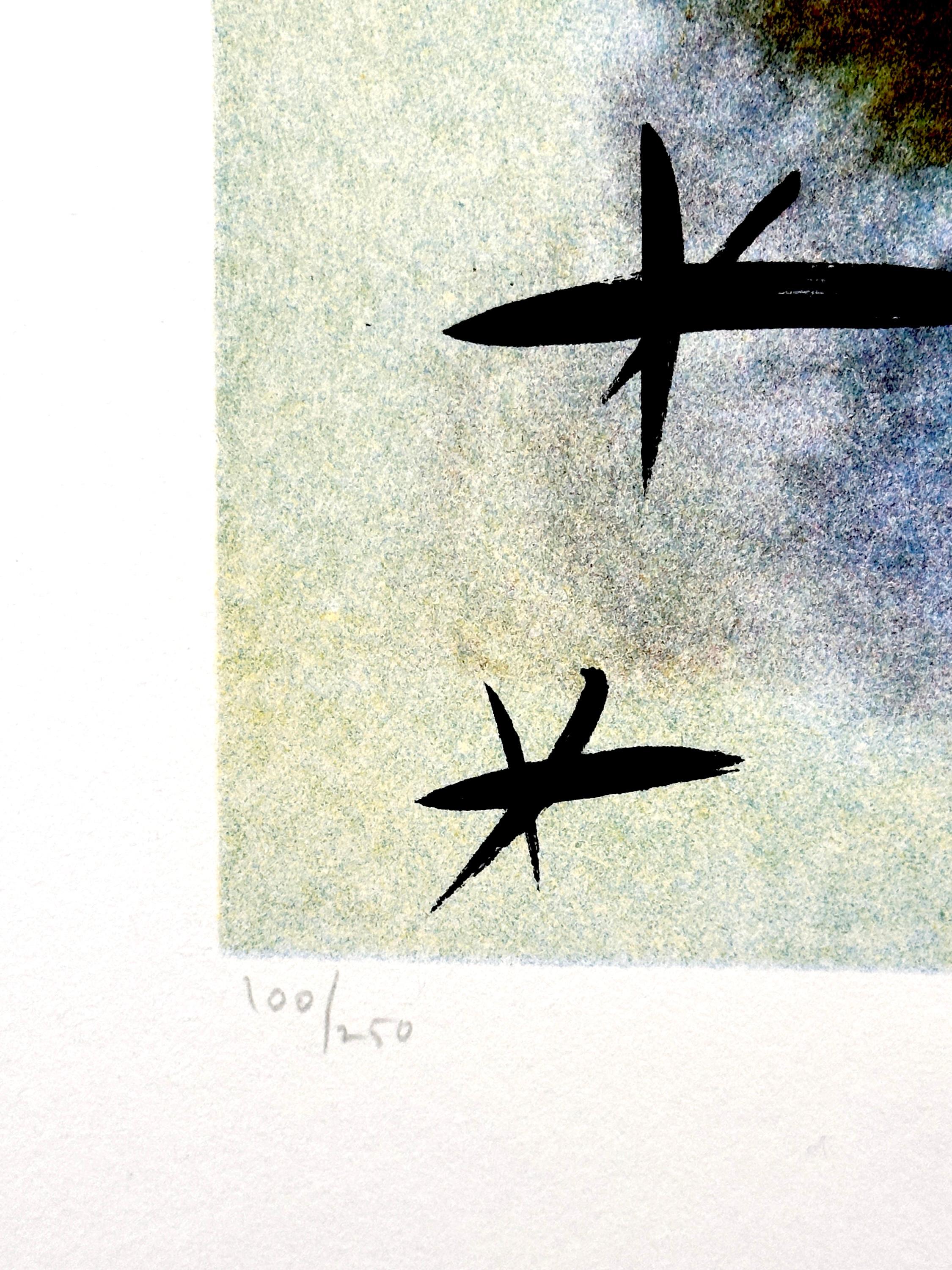 Lyle Stuart Tarot Prints Two of Swords For Sale 1