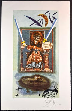 Lyle Stuart Tarot Prints Two of Swords
