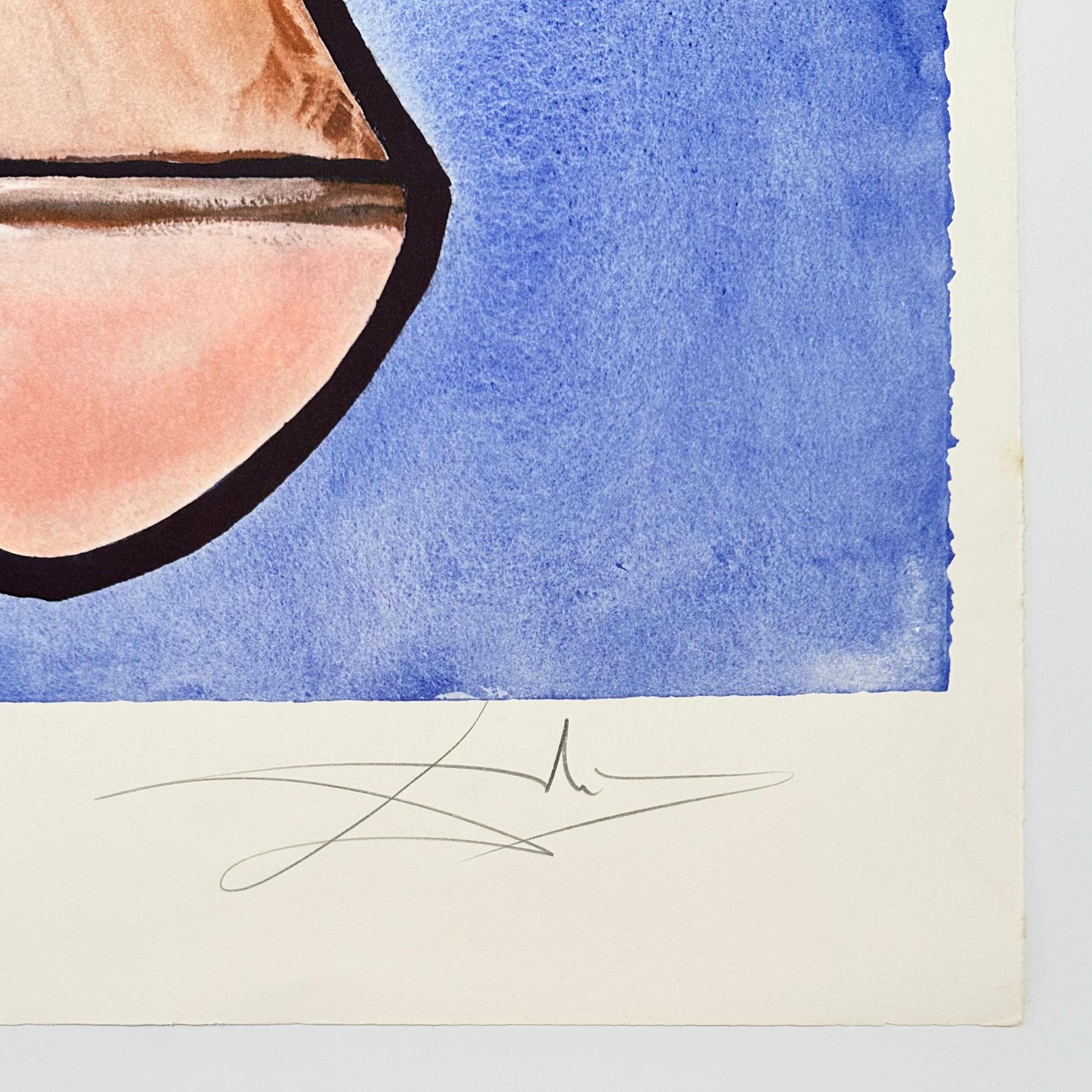 Lys - Surrealist Print by Salvador Dalí