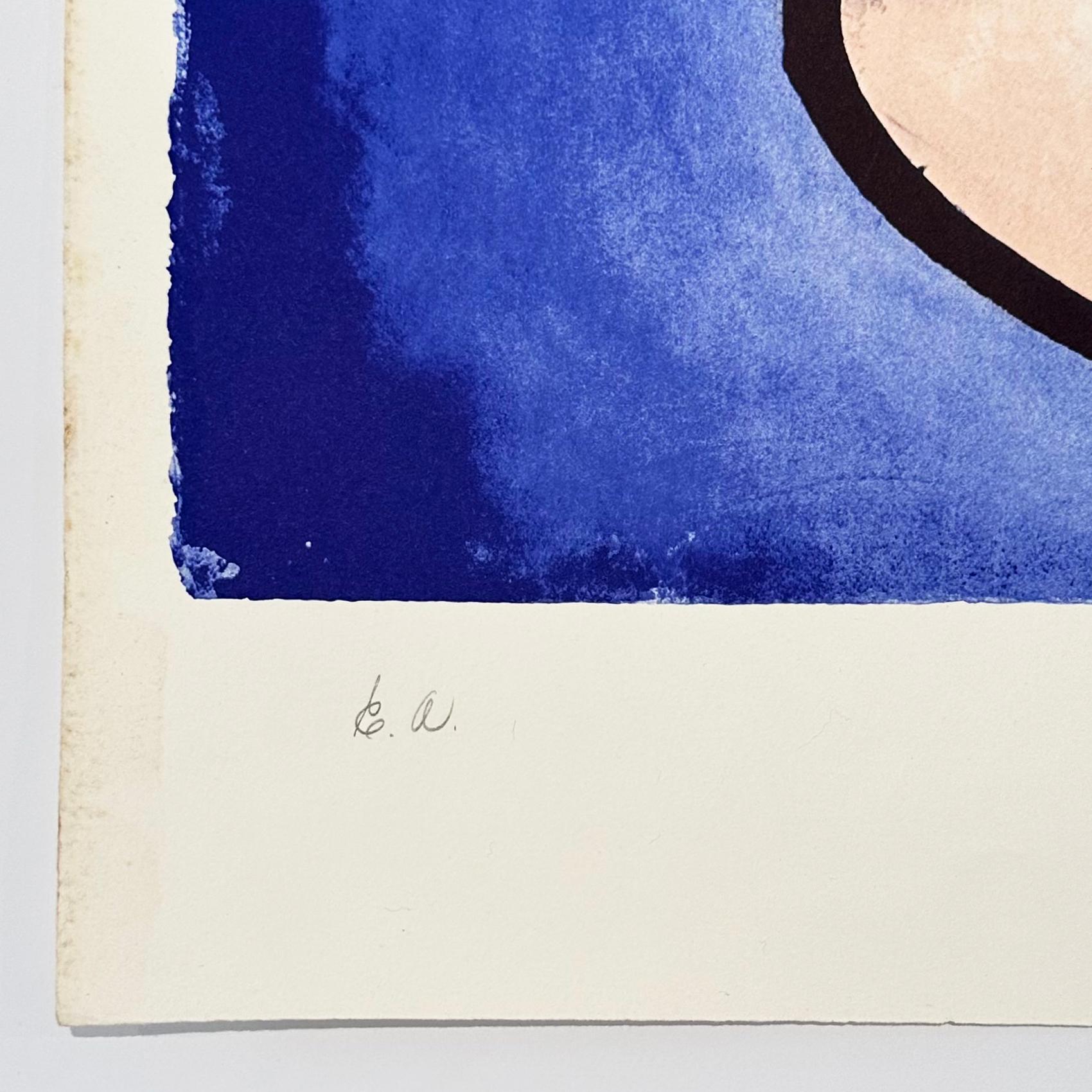 Lys - Purple Abstract Print by Salvador Dalí