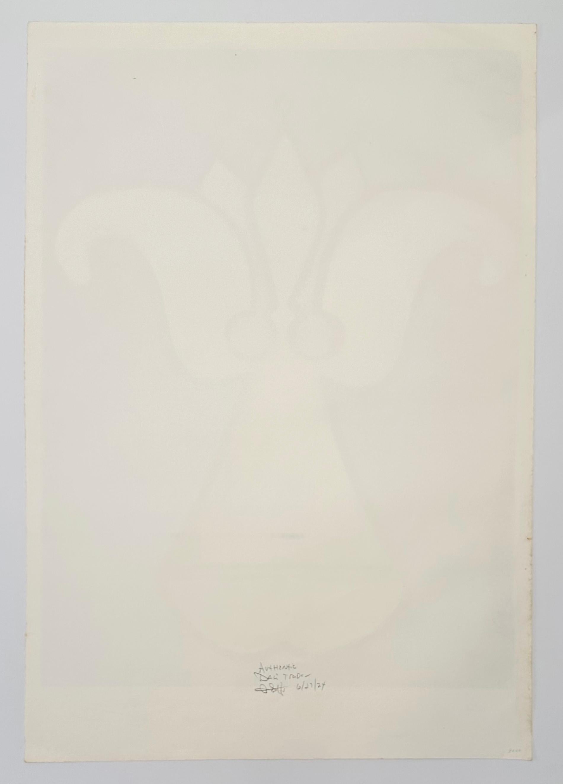 Artist: Salvador Dali
Title: Lys
Medium: Lithograph
Year: 1977
Edition: EA
Sheet Size: 34 3/4
