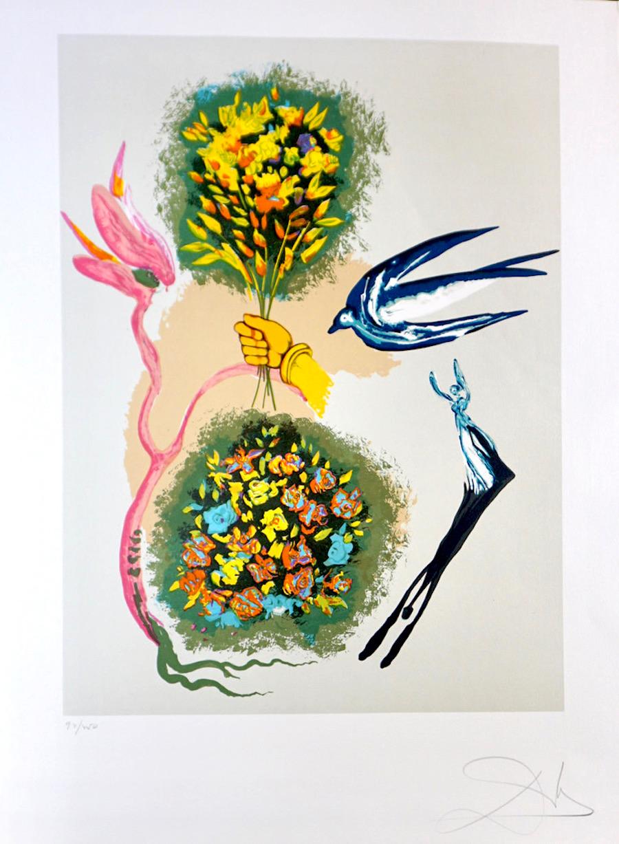  Magic Butterfly & The Dream Suite – Print von Salvador Dalí